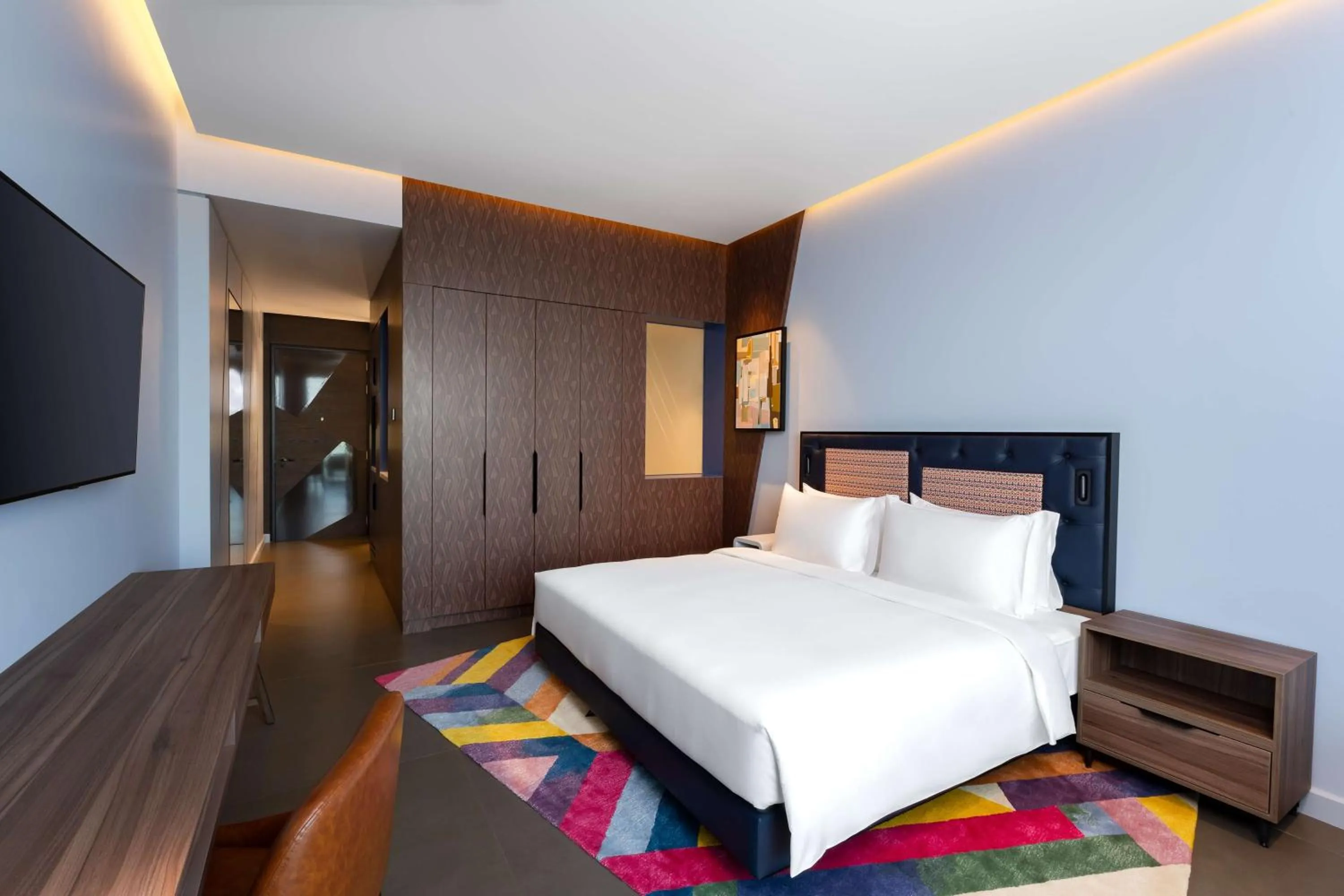 Bedroom, Bed in Hyatt Centric Jumeirah Dubai