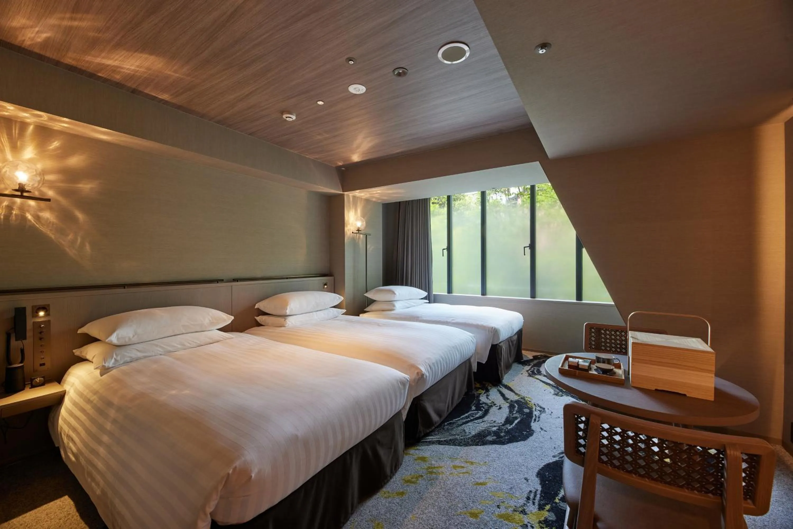 Bed in THE HOTEL HIGASHIYAMA KYOTO TOKYU, A Pan Pacific Hotel