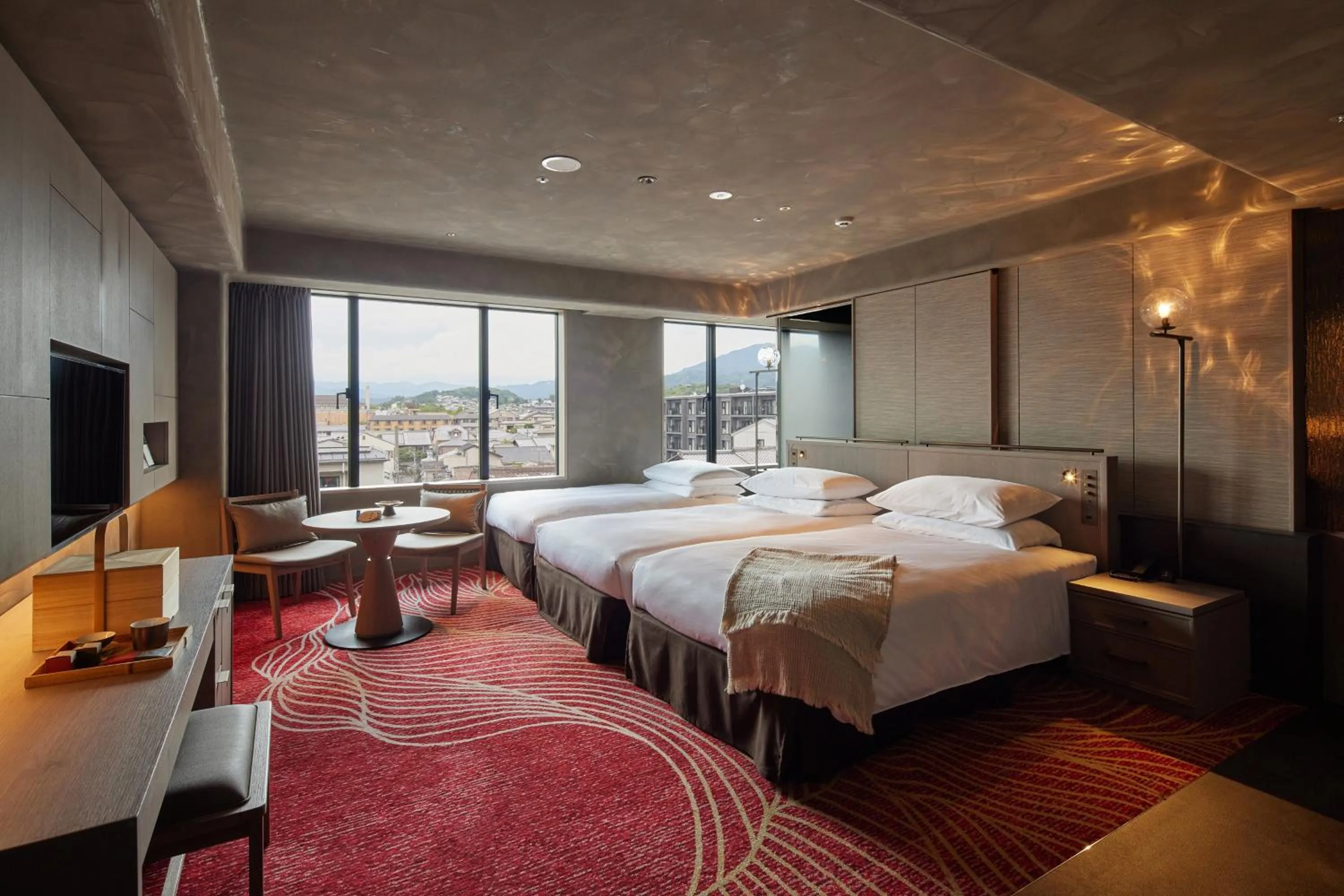 Bed in THE HOTEL HIGASHIYAMA KYOTO TOKYU, A Pan Pacific Hotel