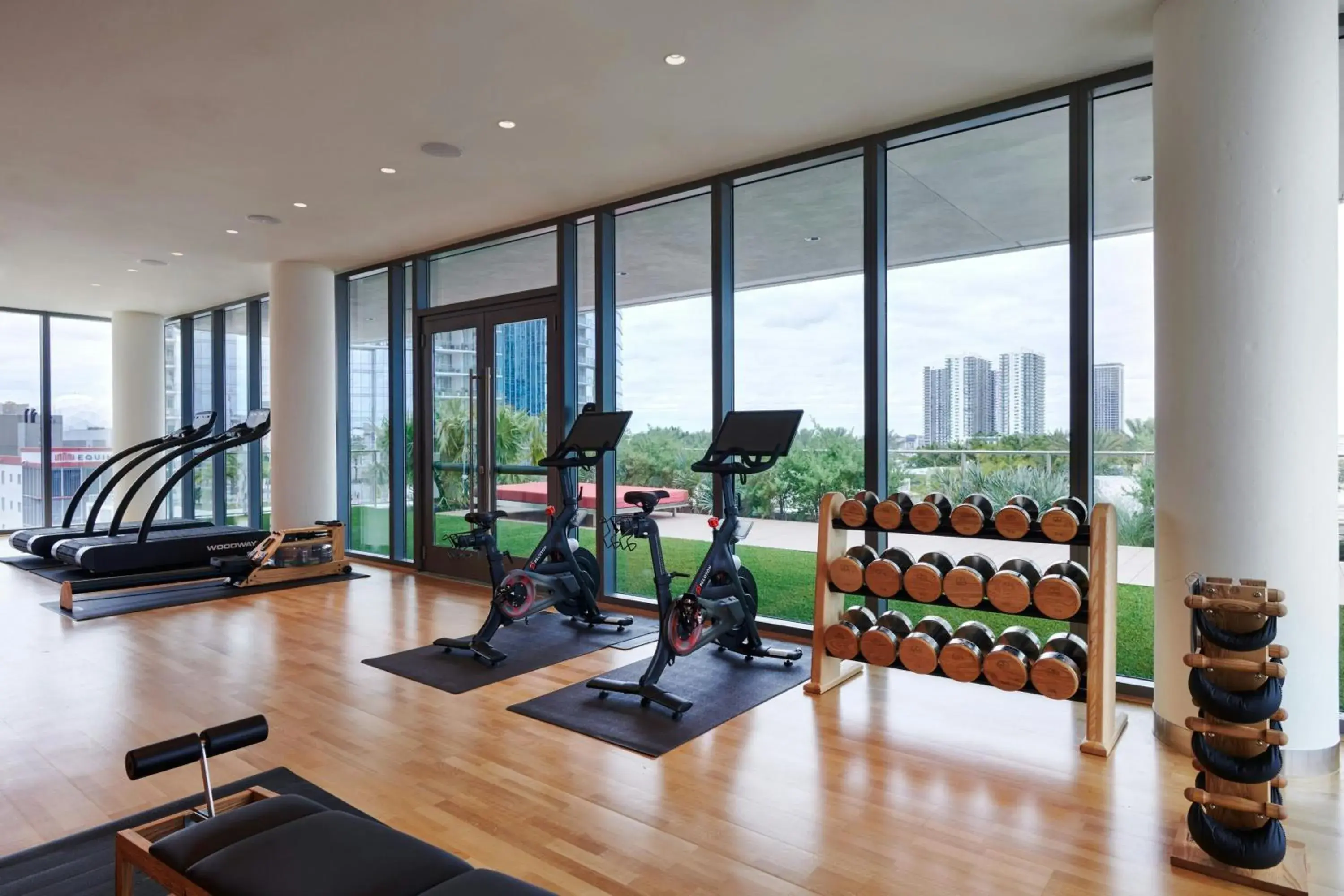 Fitness centre/facilities in citizenM Miami World Center Fitness centre/facilities in citizenM Miami World Center