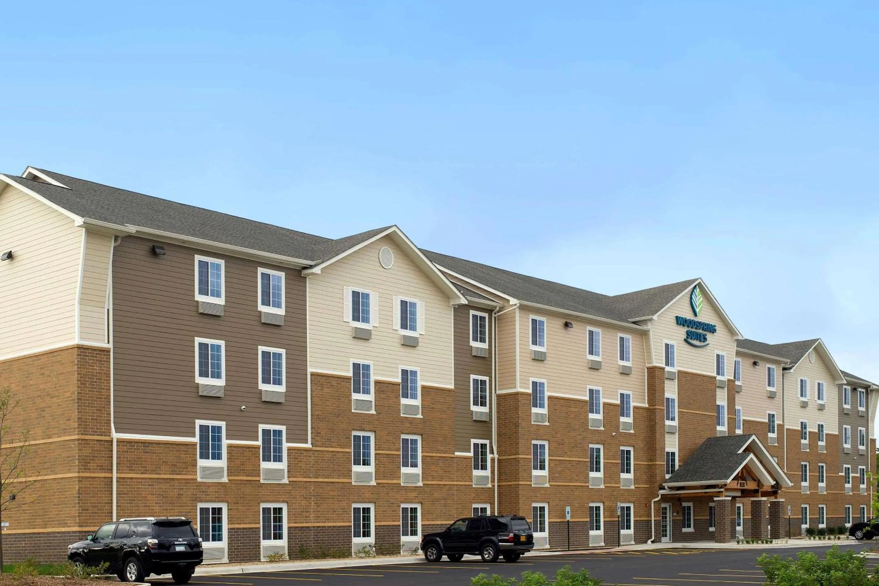 On site in WoodSpring Suites Chicago Darien