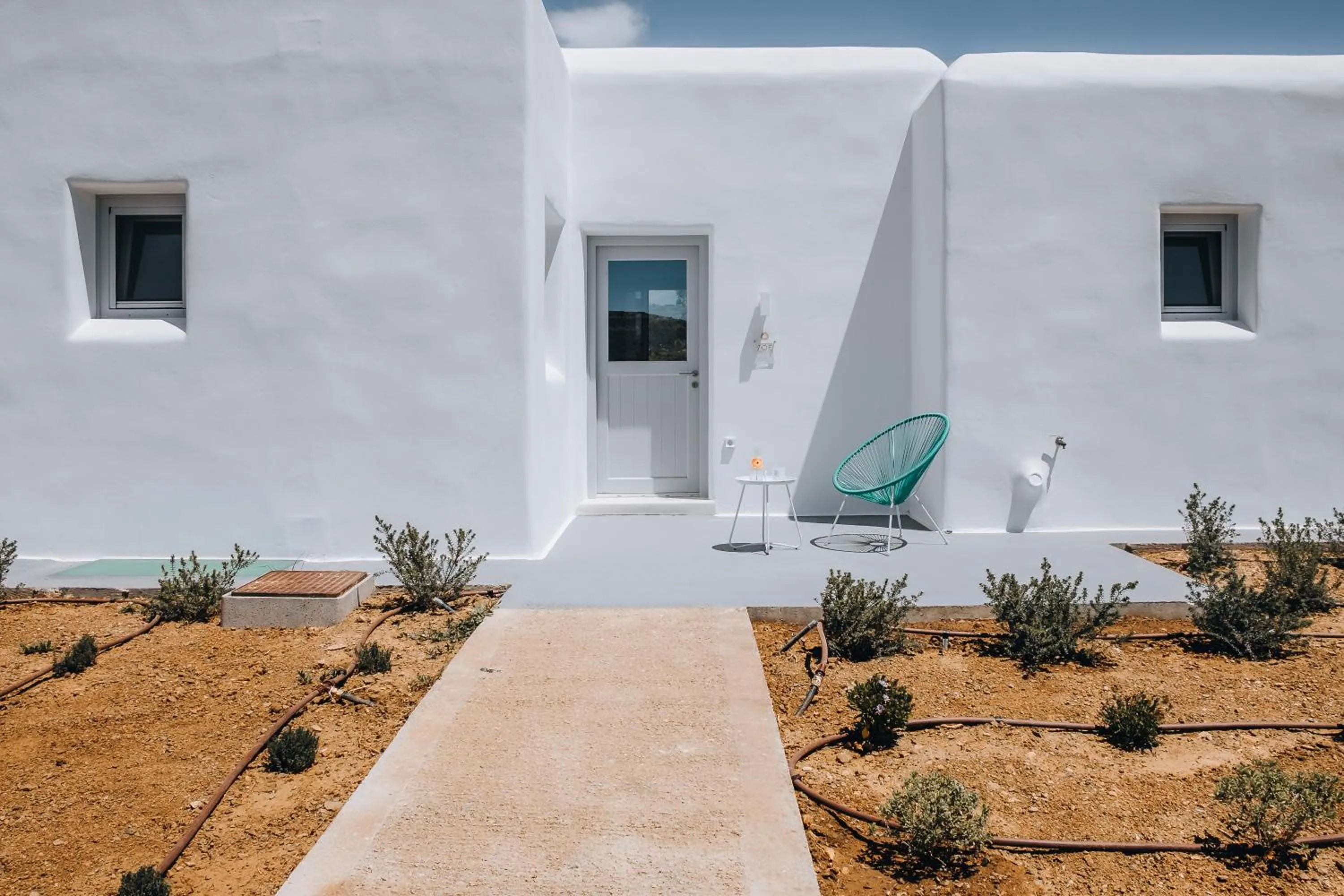 Property building in Xerolithos Natural Living