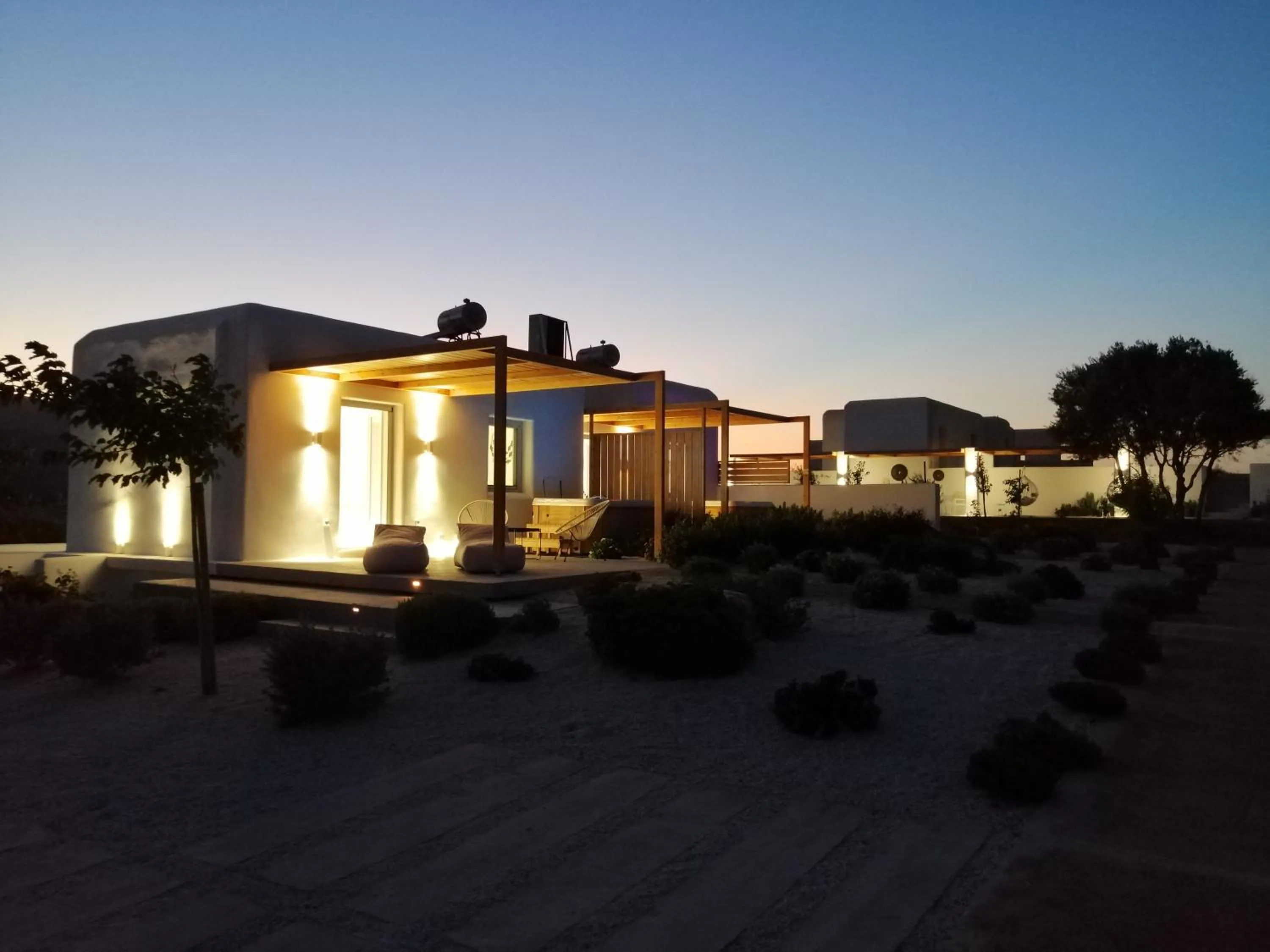 Property building in Xerolithos Natural Living