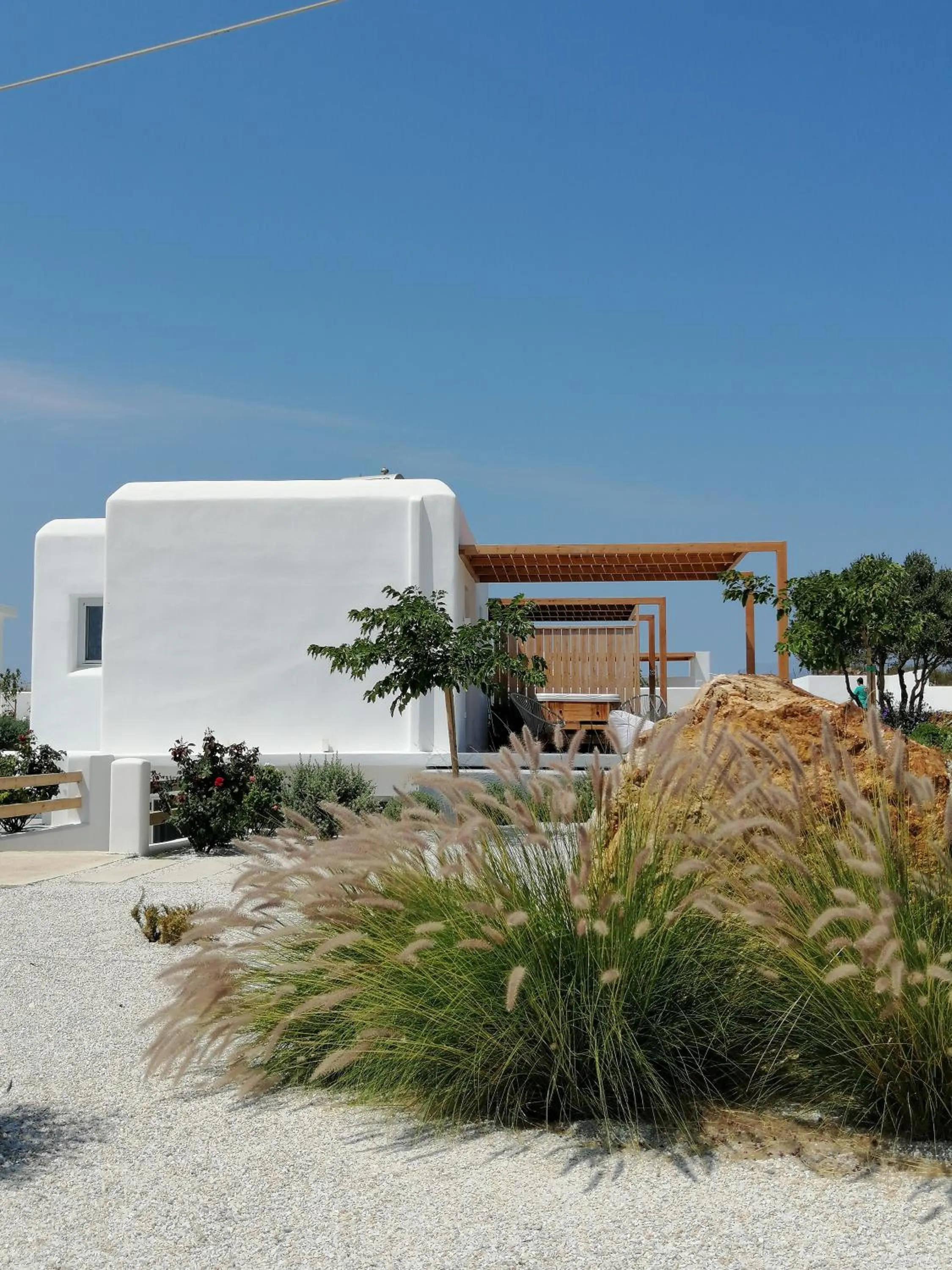 Property building in Xerolithos Natural Living