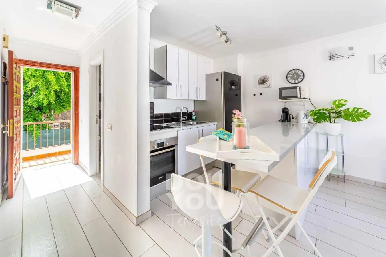 Kitchen or kitchenette in Apartment Paraiso Royal