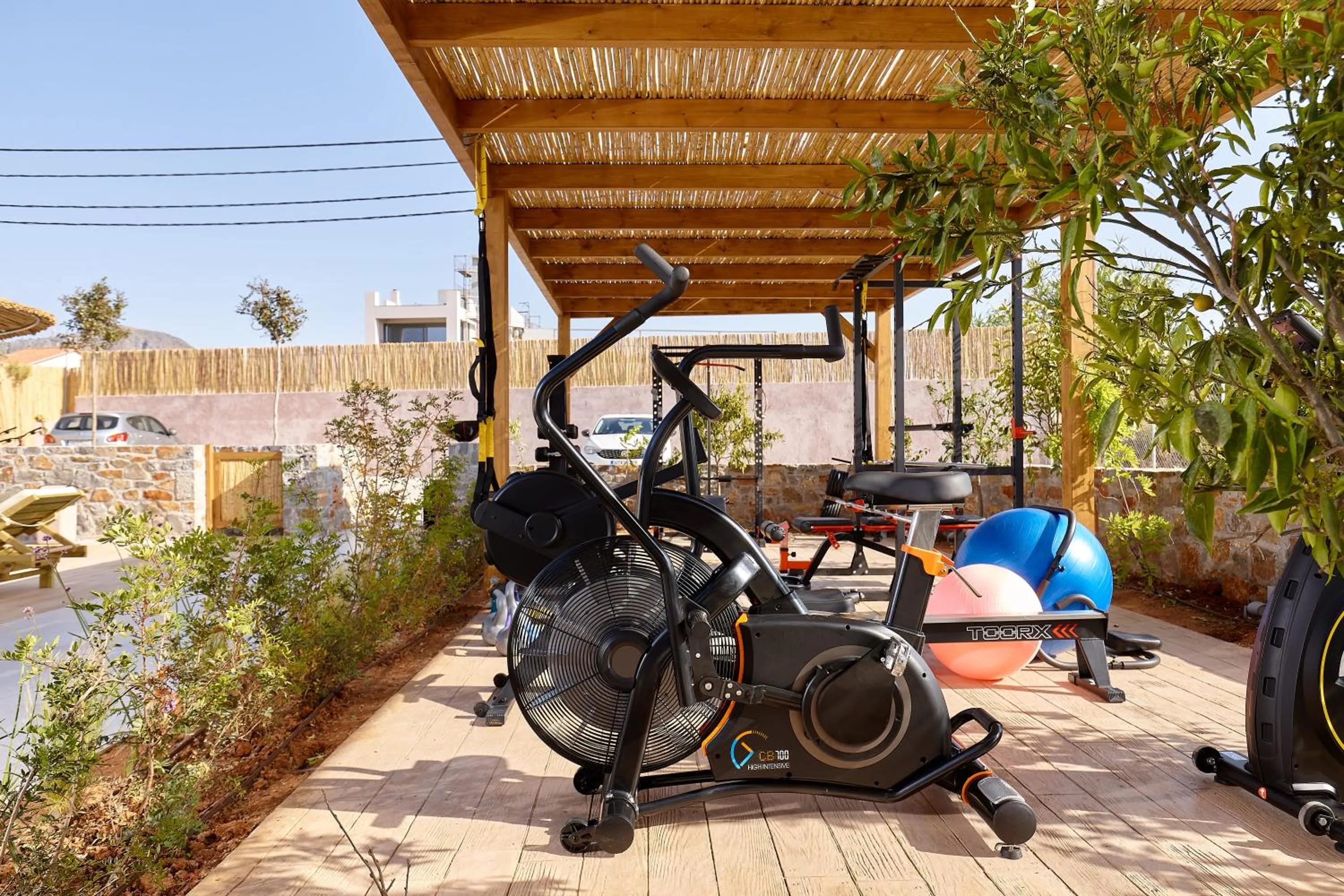 Fitness centre/facilities in Volta Suites and Villas