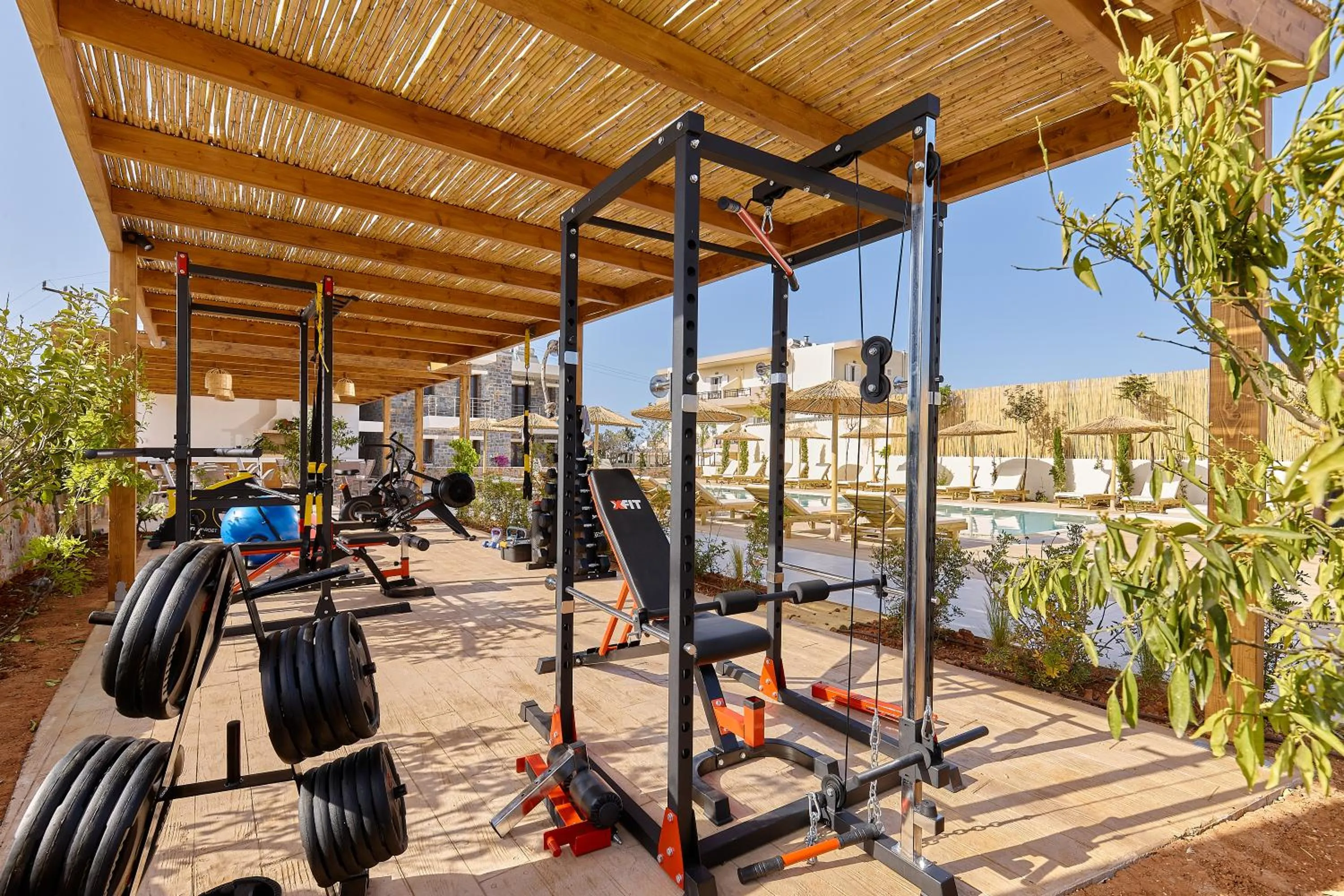 Fitness centre/facilities in Volta Suites and Villas