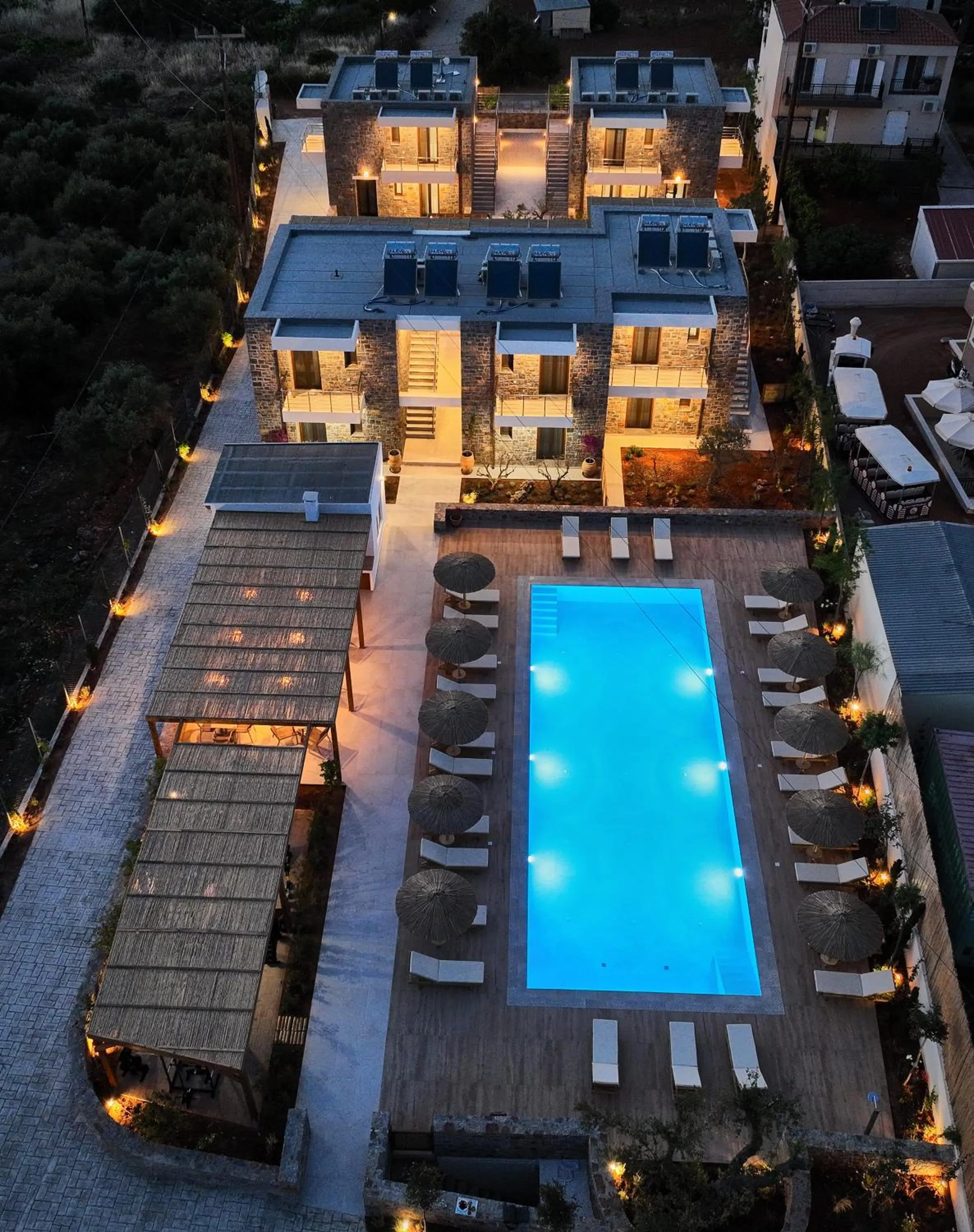 Property building in Volta Suites and Villas