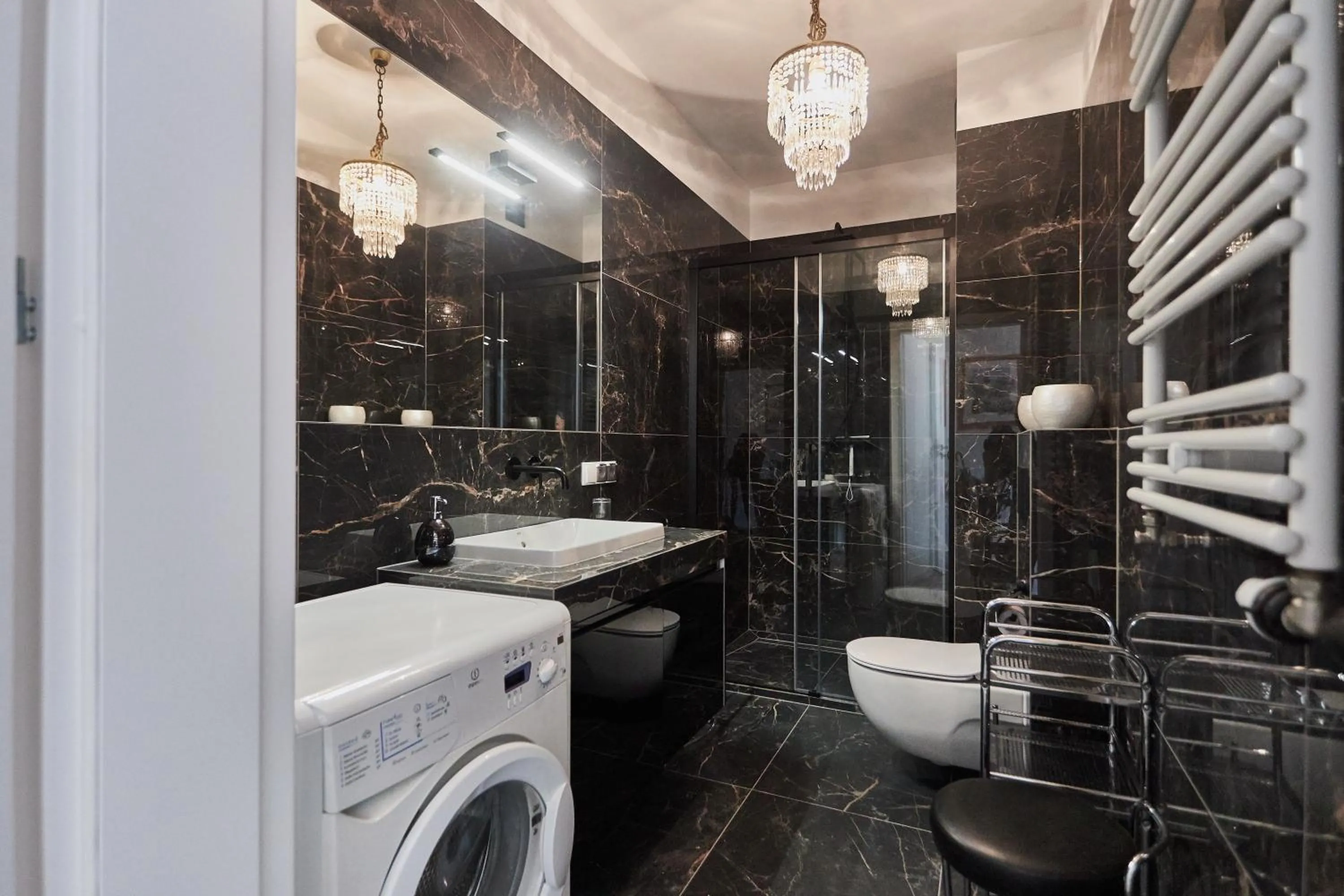 Shower in Apartamenty Świnoujście - Kormoran