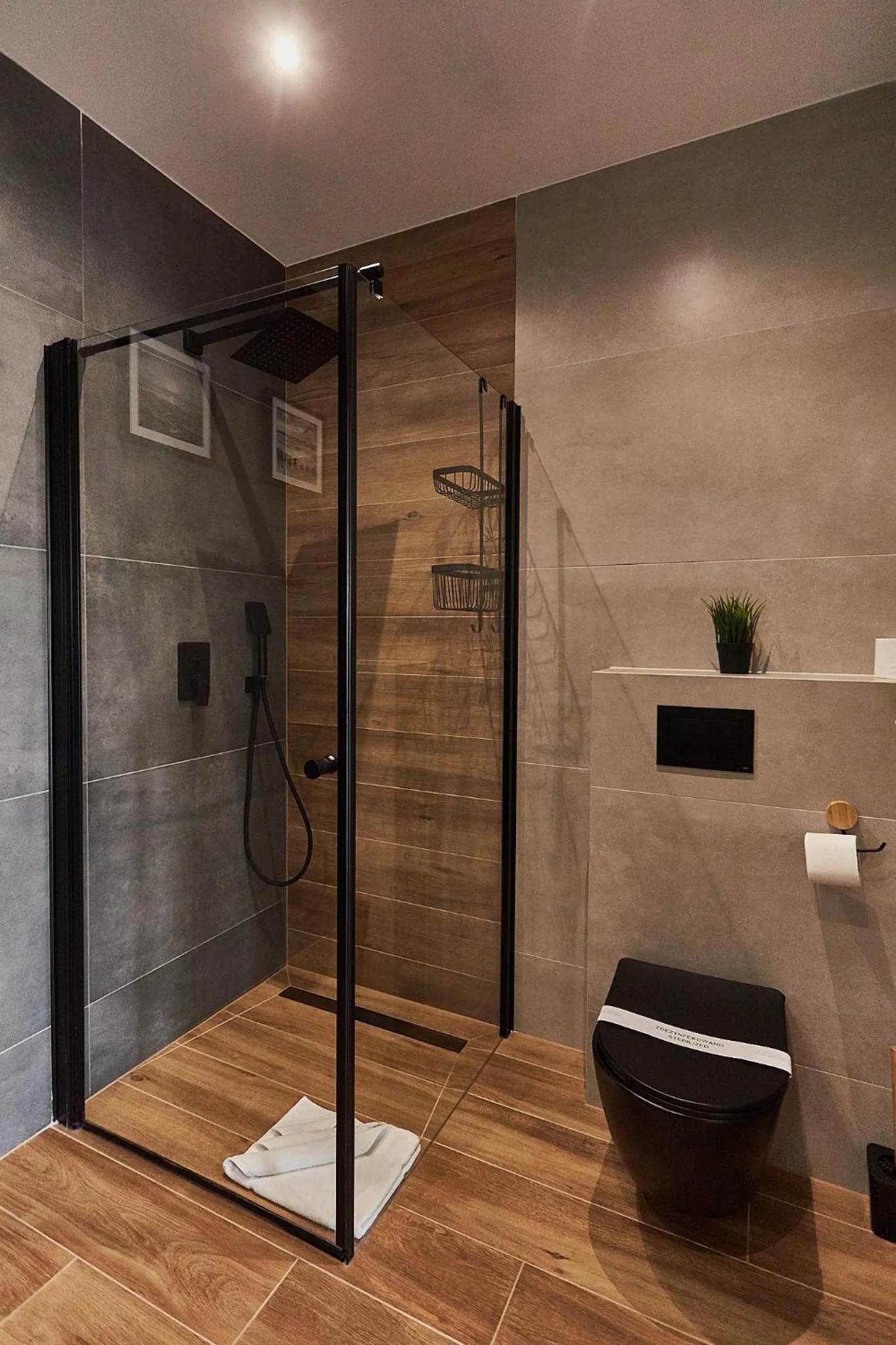 Shower in Apartamenty Świnoujście - Kormoran
