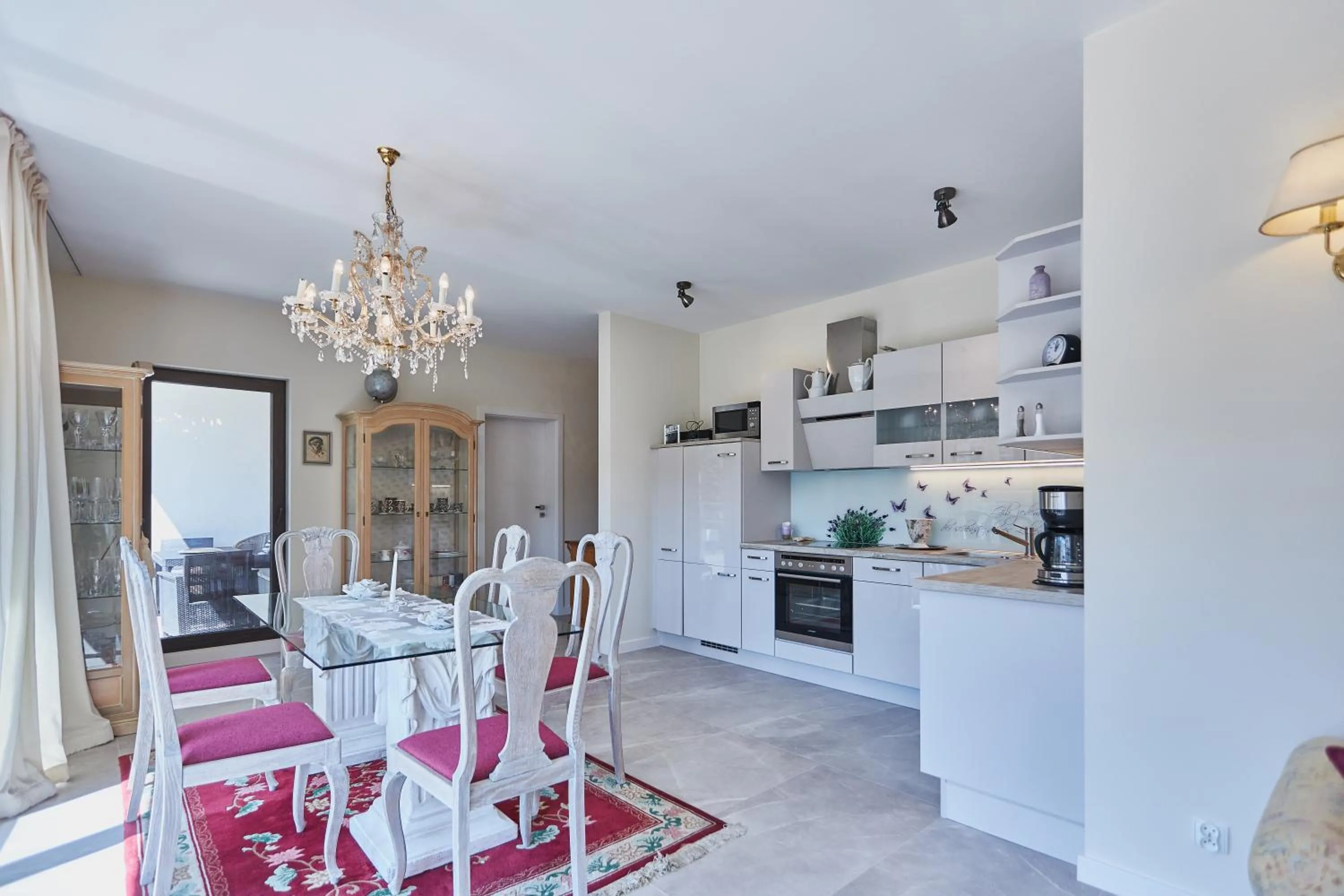 Kitchen or kitchenette in Apartamenty Świnoujście - Kormoran