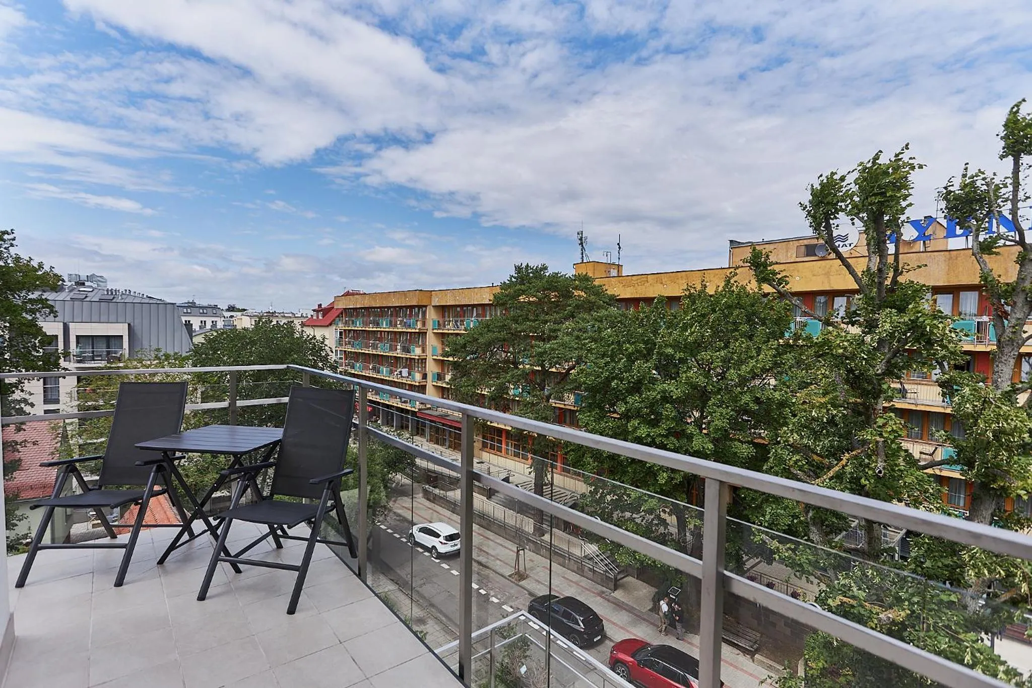 Balcony/Terrace in Apartamenty Świnoujście - Kormoran