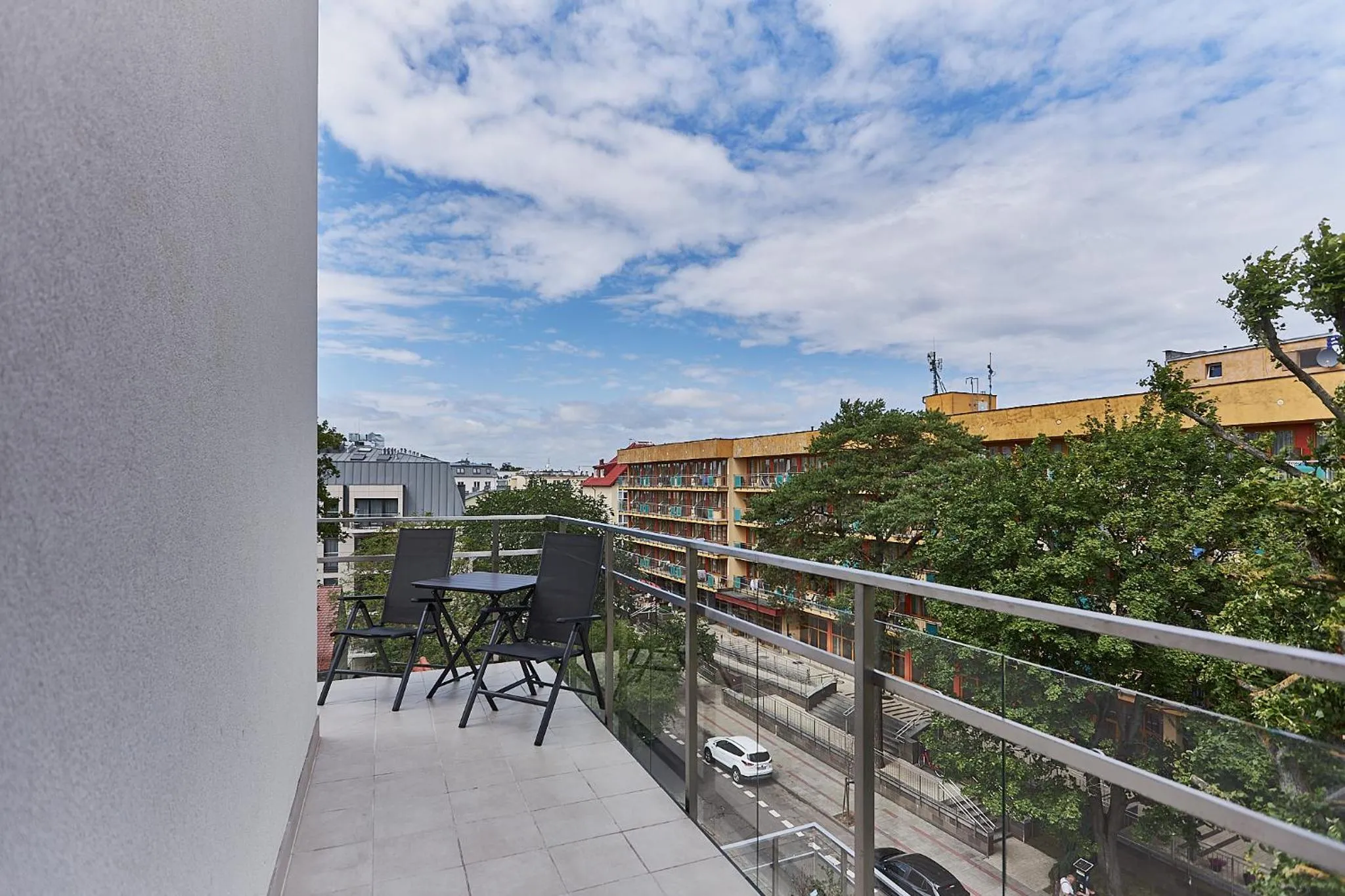 Balcony/Terrace in Apartamenty Świnoujście - Kormoran