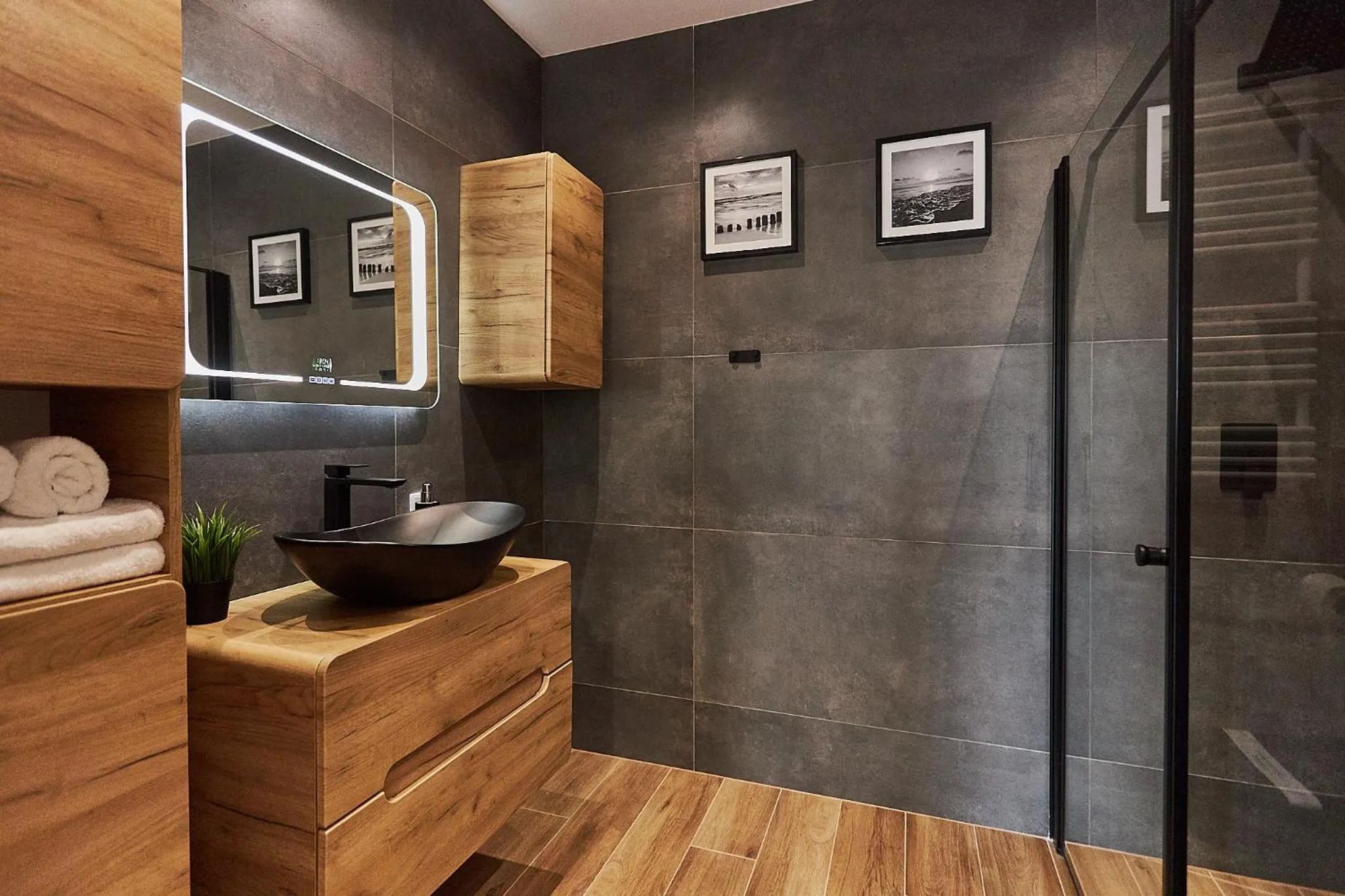 Shower in Apartamenty Świnoujście - Kormoran