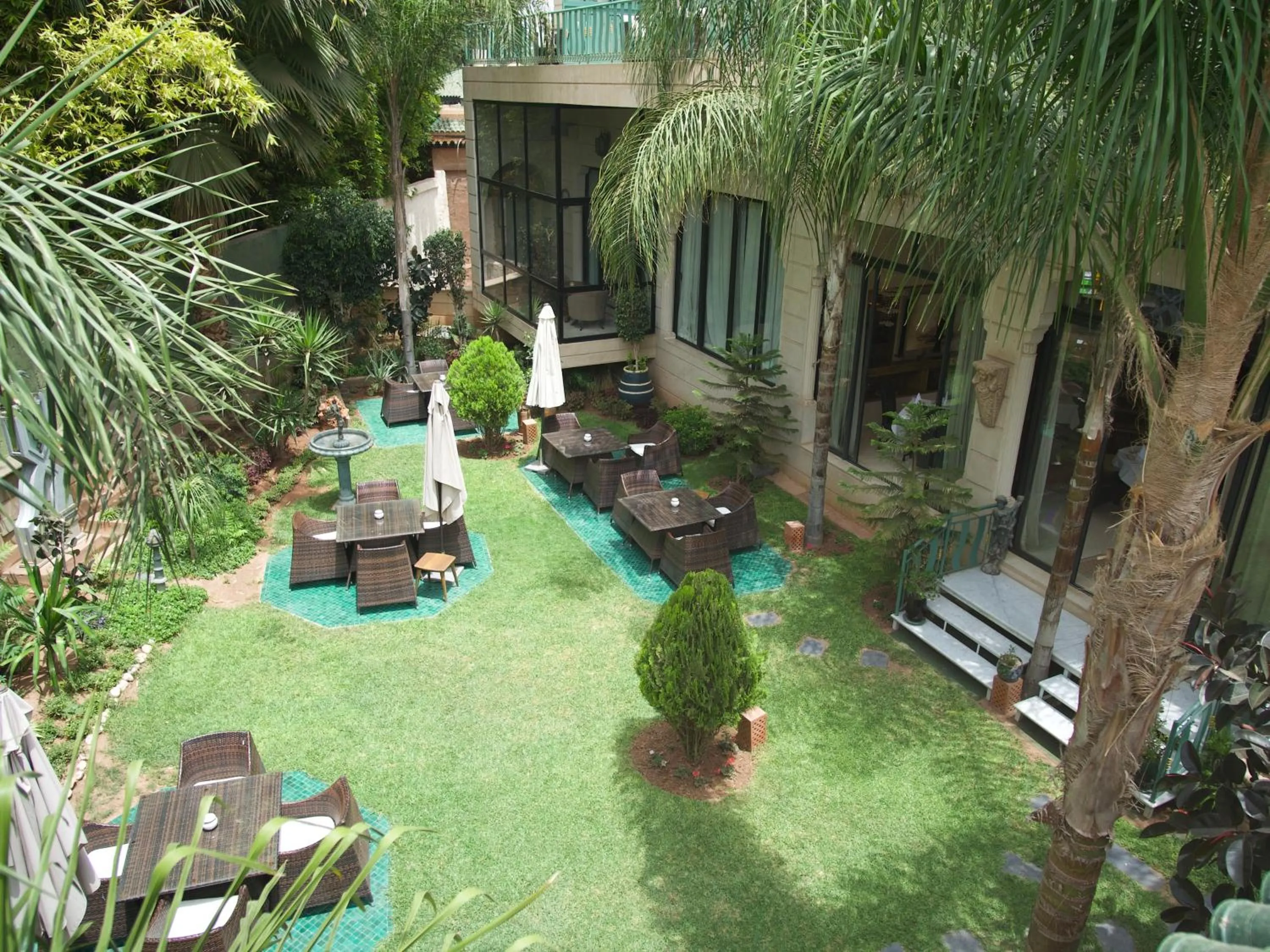 Garden in Sillage Palace Sky & Spa