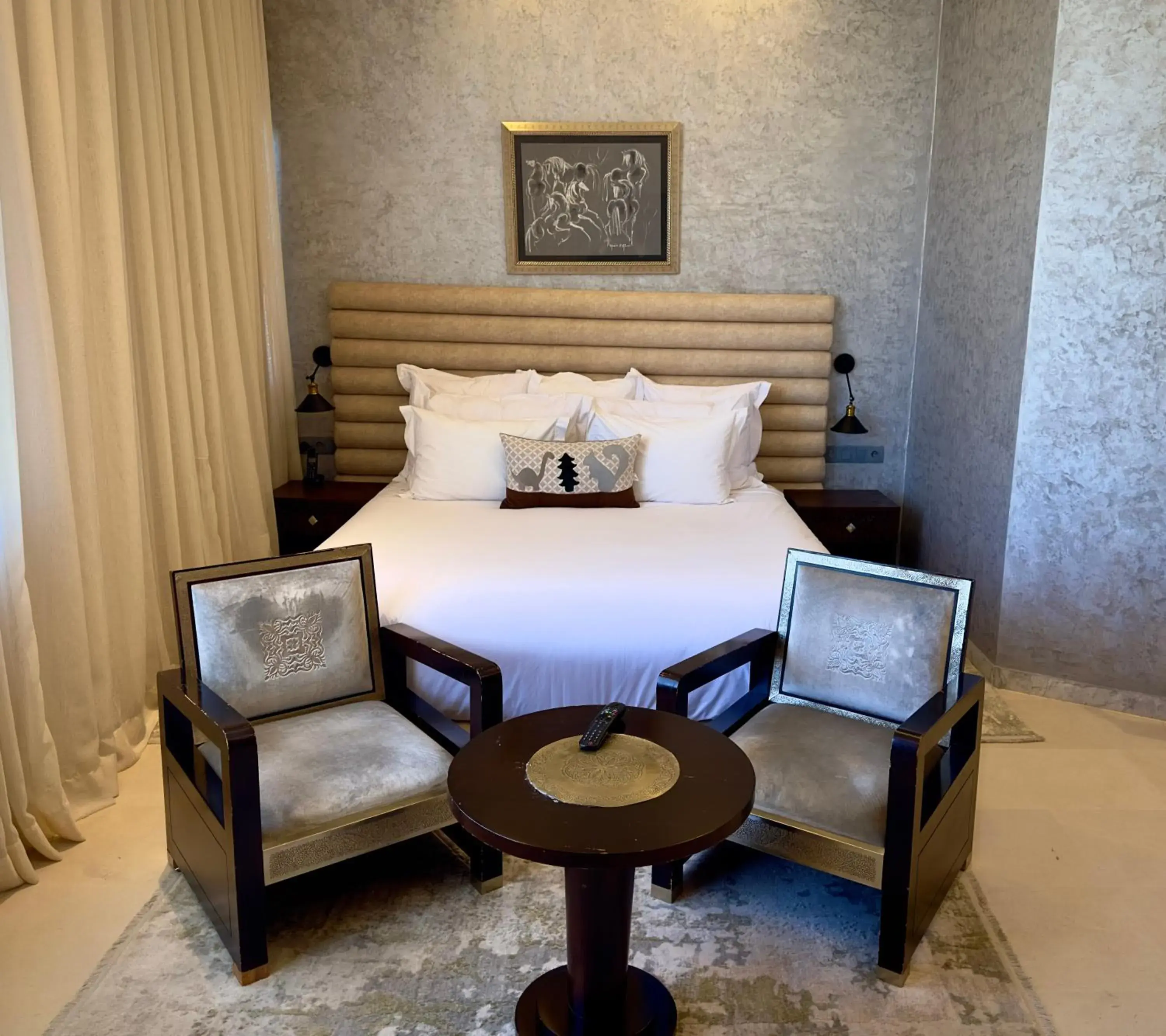 Bed in Sillage Palace Sky & Spa Bed in Sillage Palace Sky & Spa