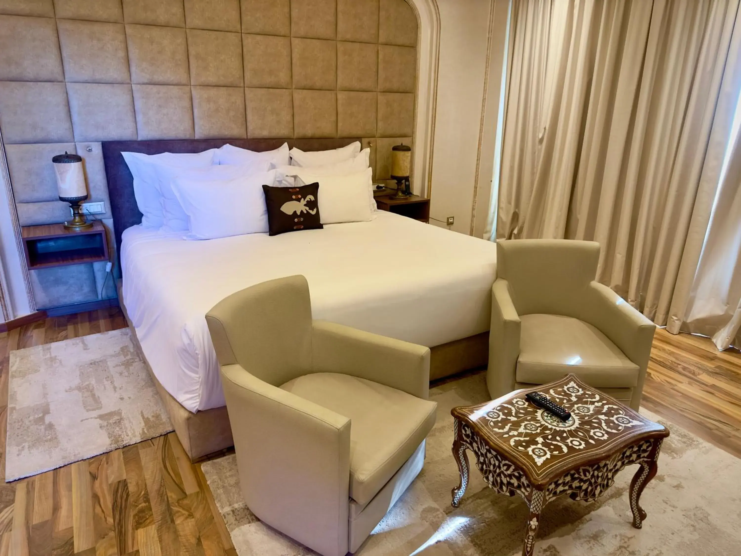 Bed in Sillage Palace Sky & Spa Bed in Sillage Palace Sky & Spa