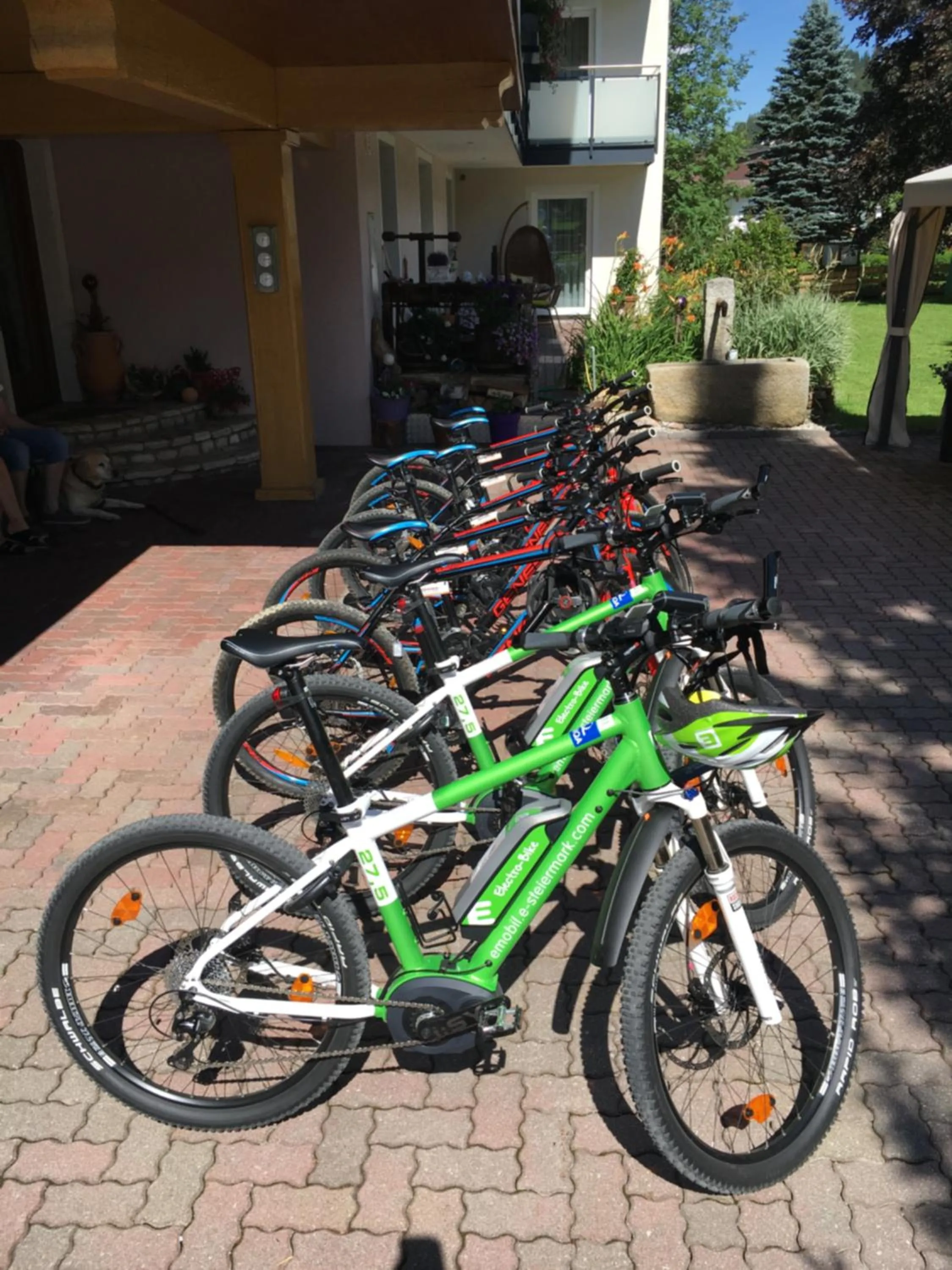 Cycling in Aparthotel Kristall