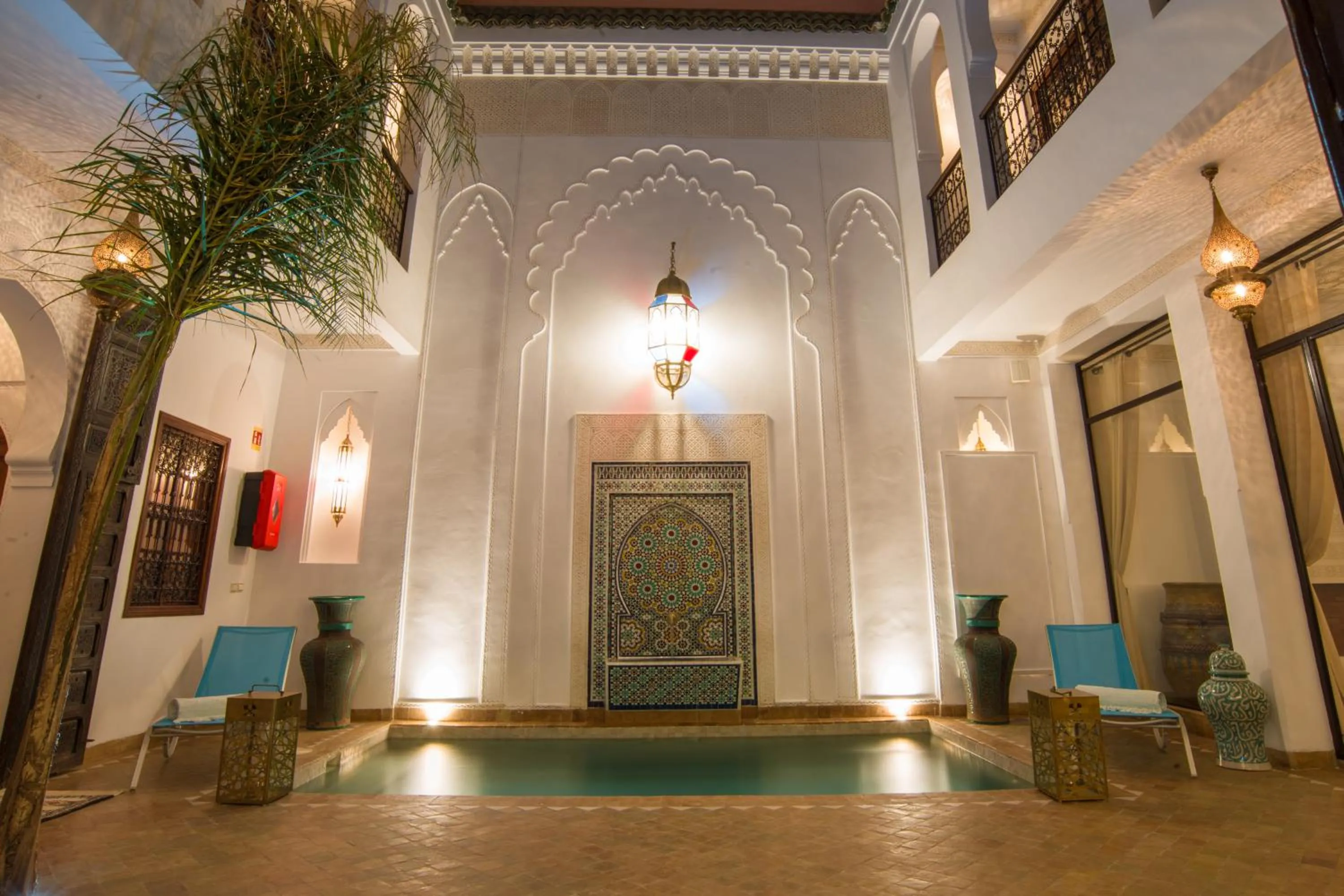 Lobby or reception in Riad la clé d'or & spa