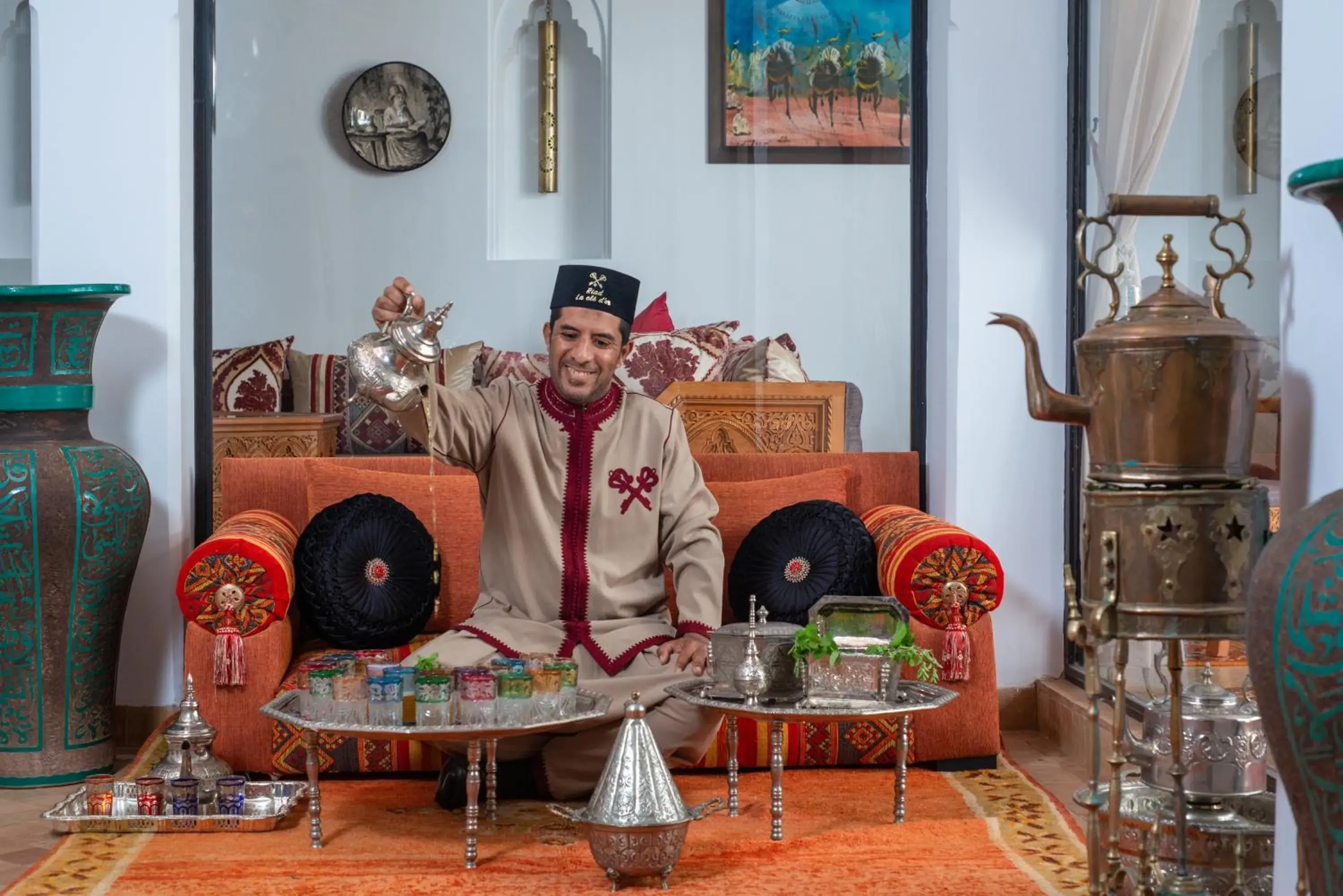 Food and drinks in Riad la clé d'or & spa Food and drinks in Riad la clé d'or & spa