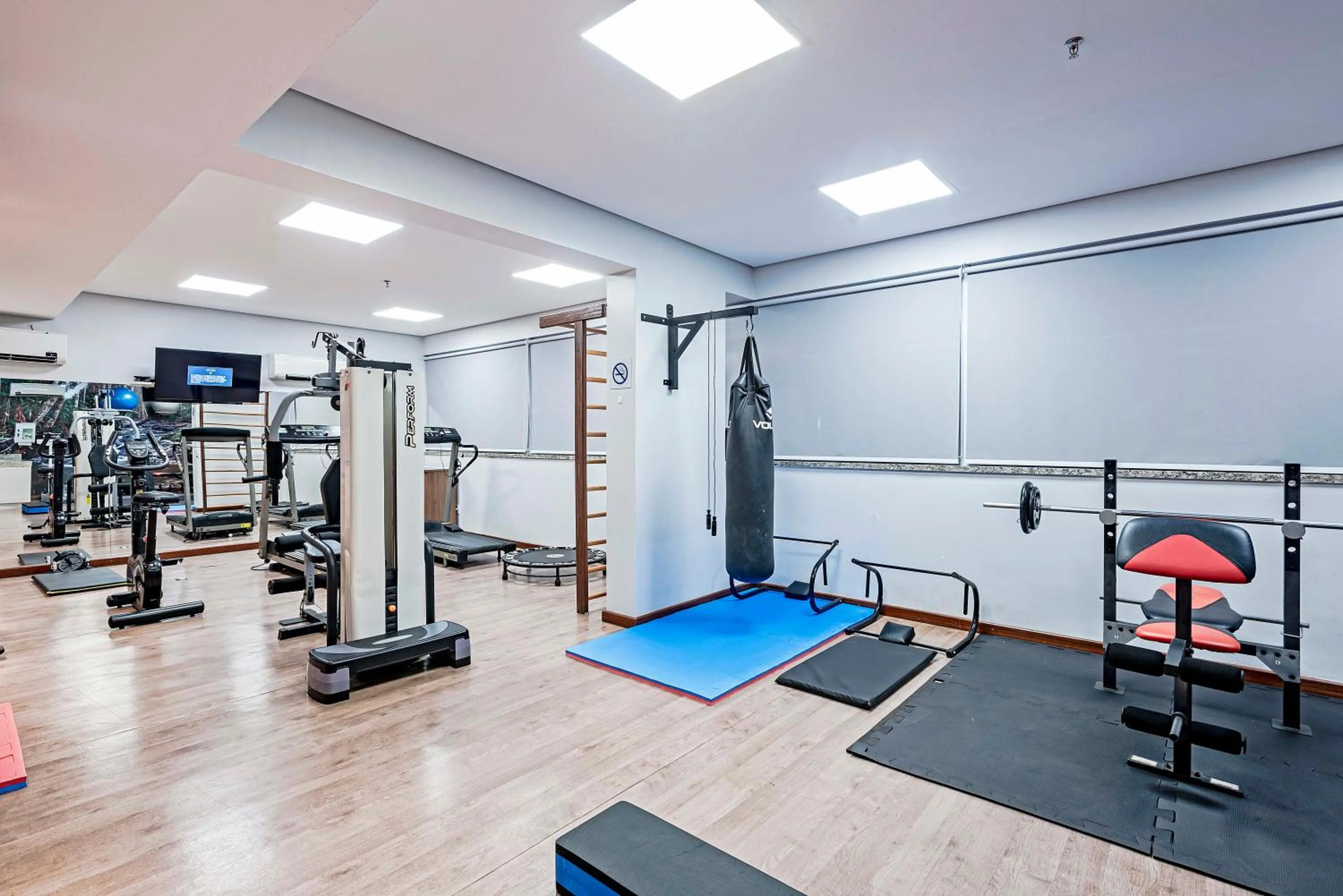 Fitness centre/facilities in Slaviero Porto Velho