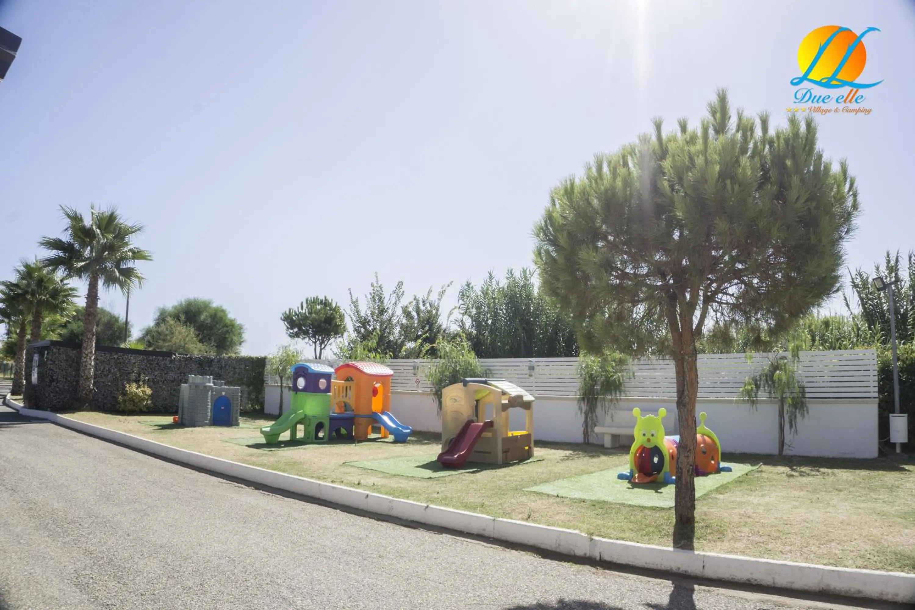 Children play ground in Village Due Elle