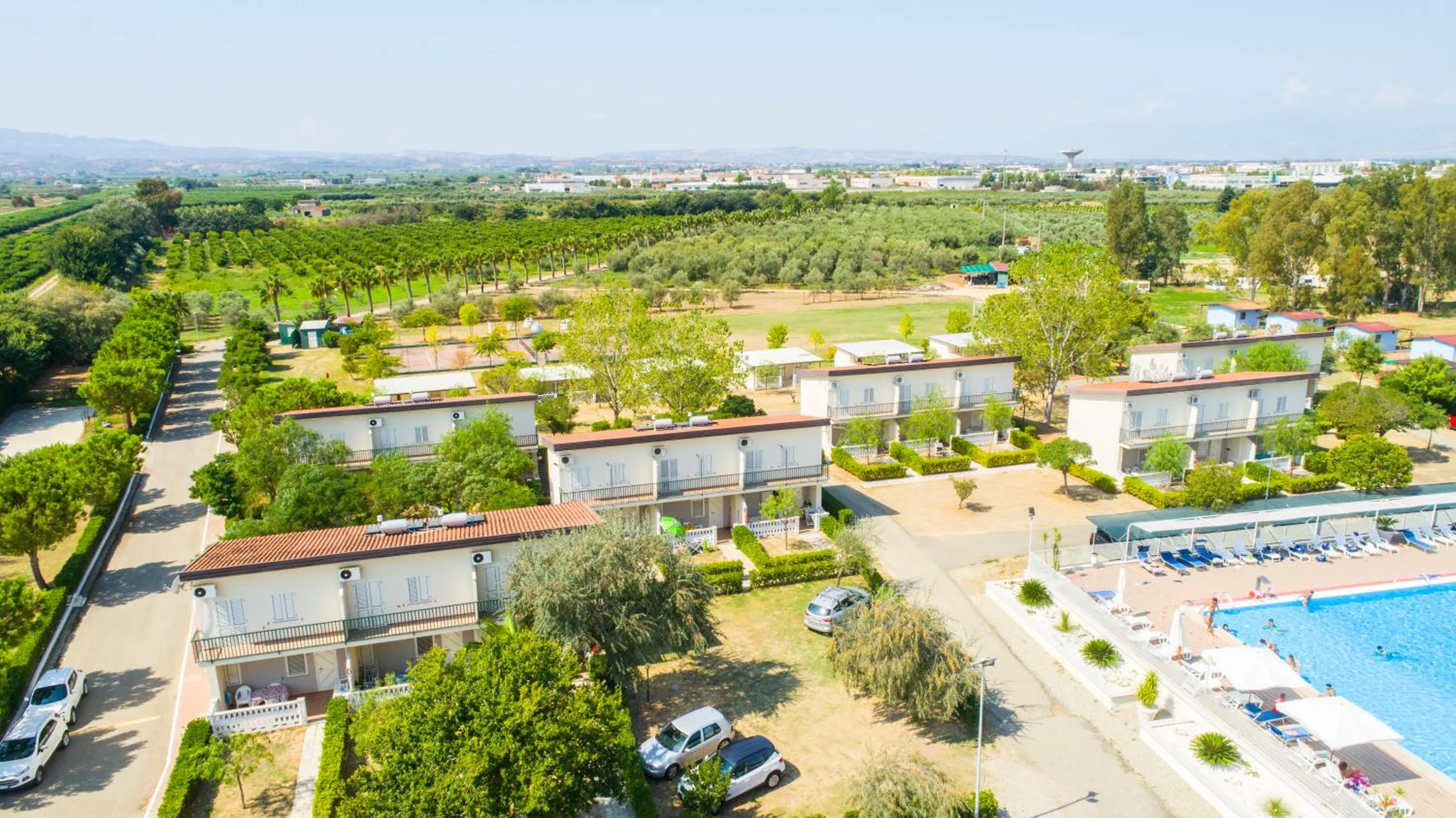 Bird's eye view in Village Due Elle