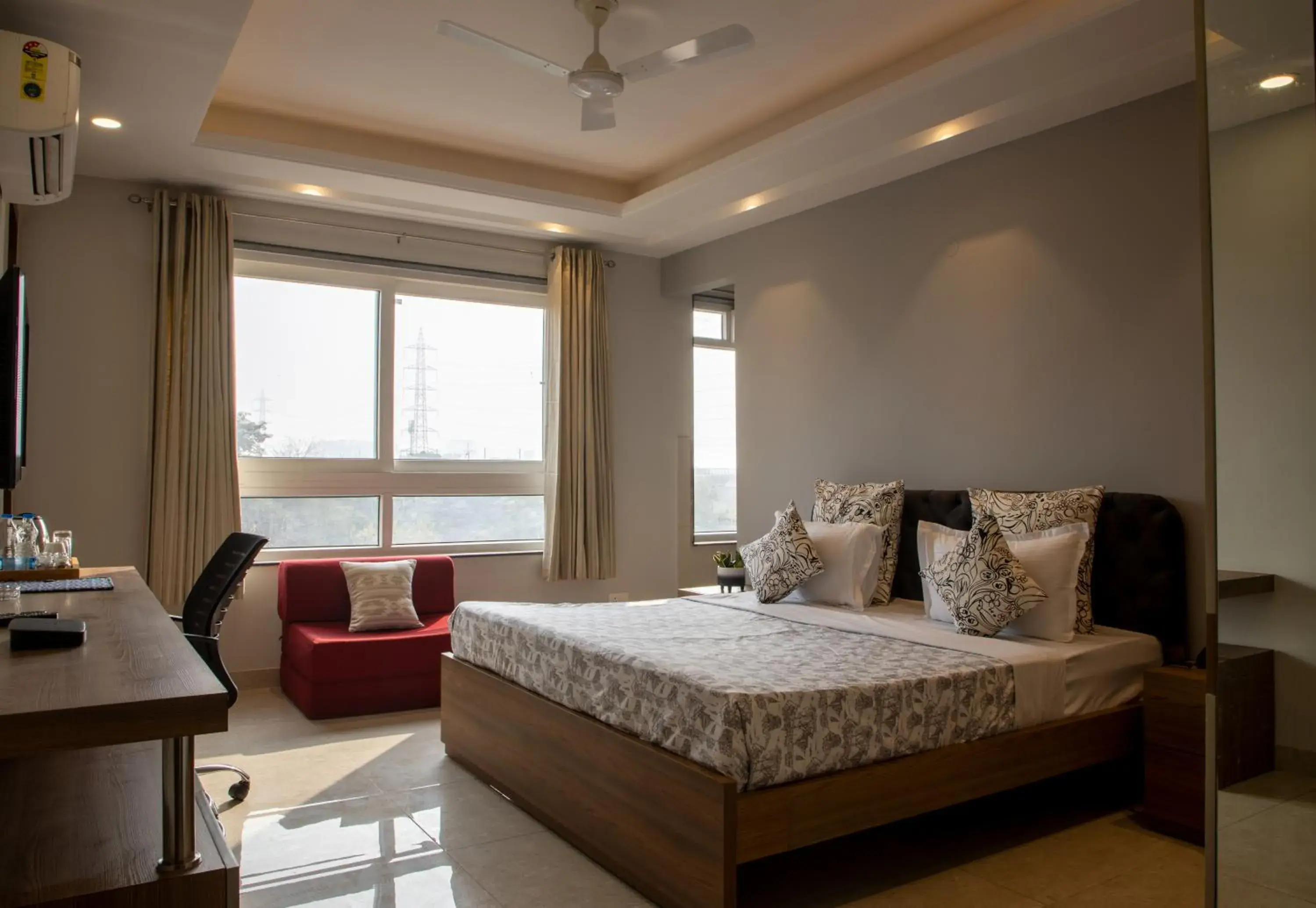 Bedroom, Bed in Perch Service Apartment-MG Road Bedroom, Bed in Perch Service Apartment-MG Road