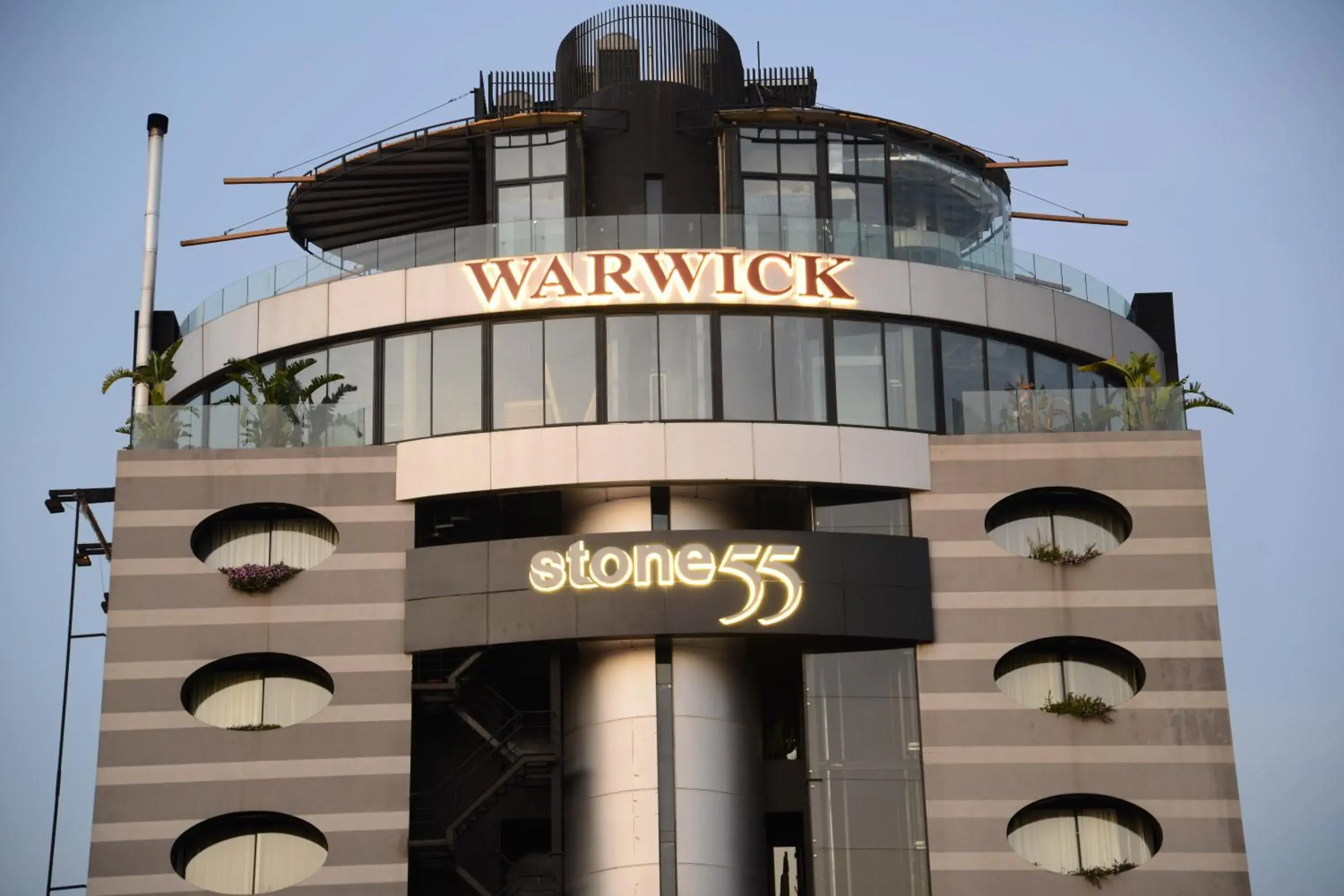 Facade/entrance in Warwick Stone 55 Hotel Beirut Facade/entrance in Warwick Stone 55 Hotel Beirut