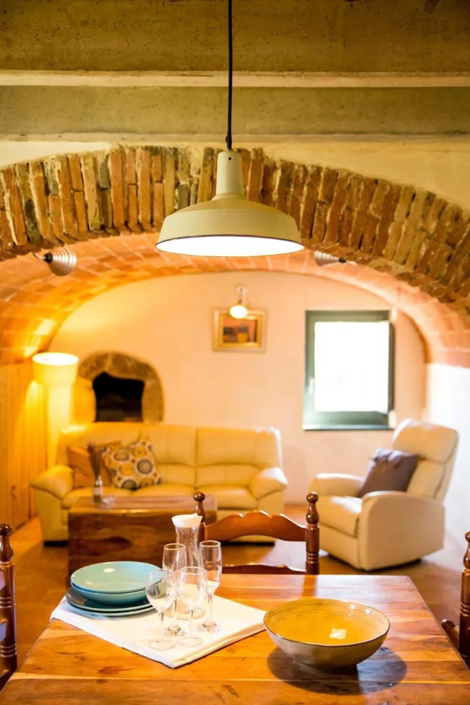 Living room in Can Margarit