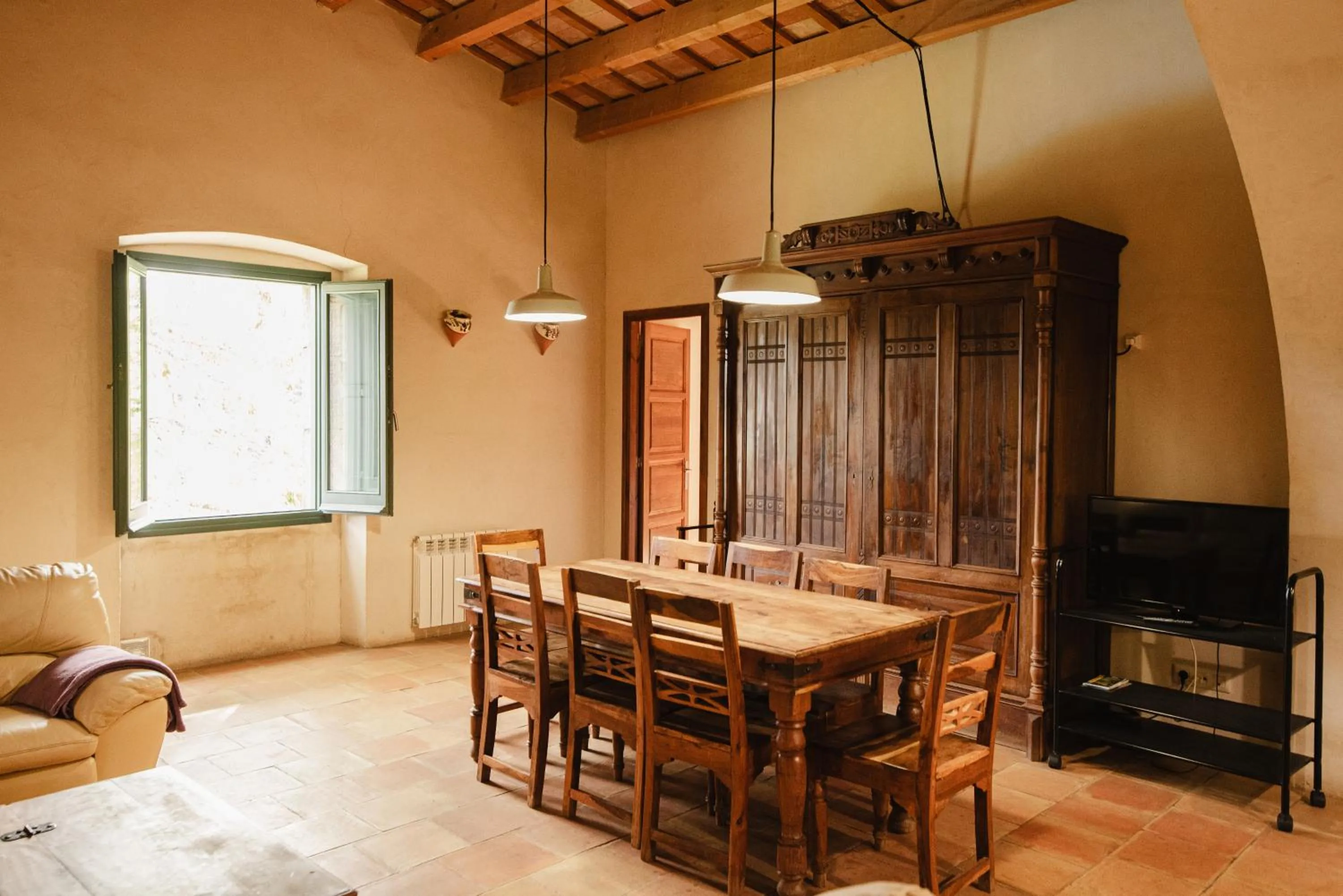 Living room in Can Margarit