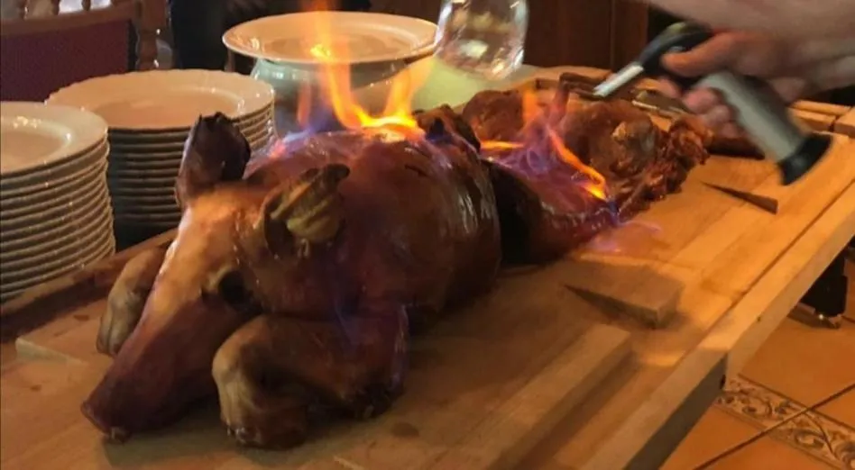 Restaurant/places to eat in Landhotel Lindenhof