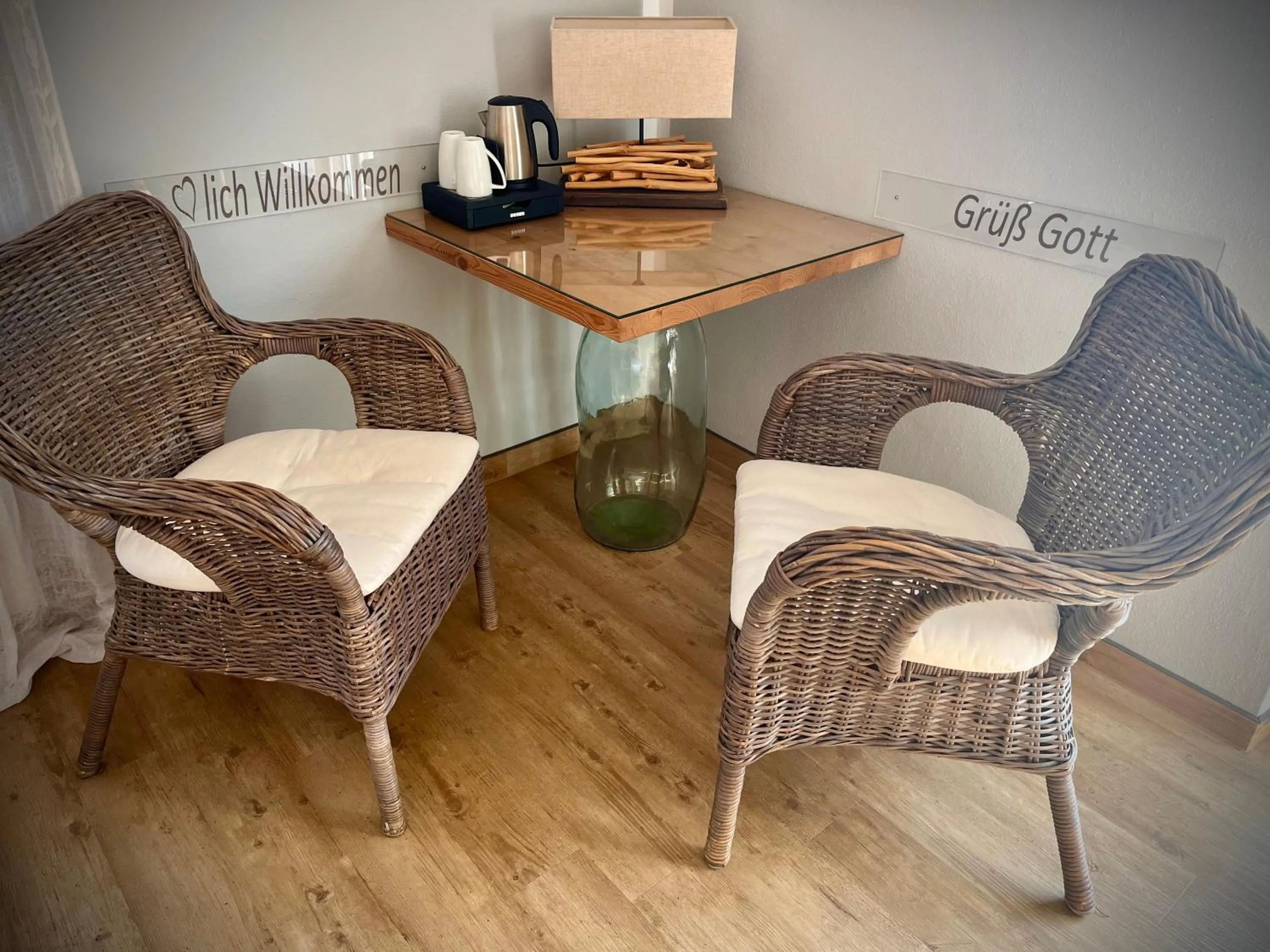 Seating area in Landhotel Lindenhof