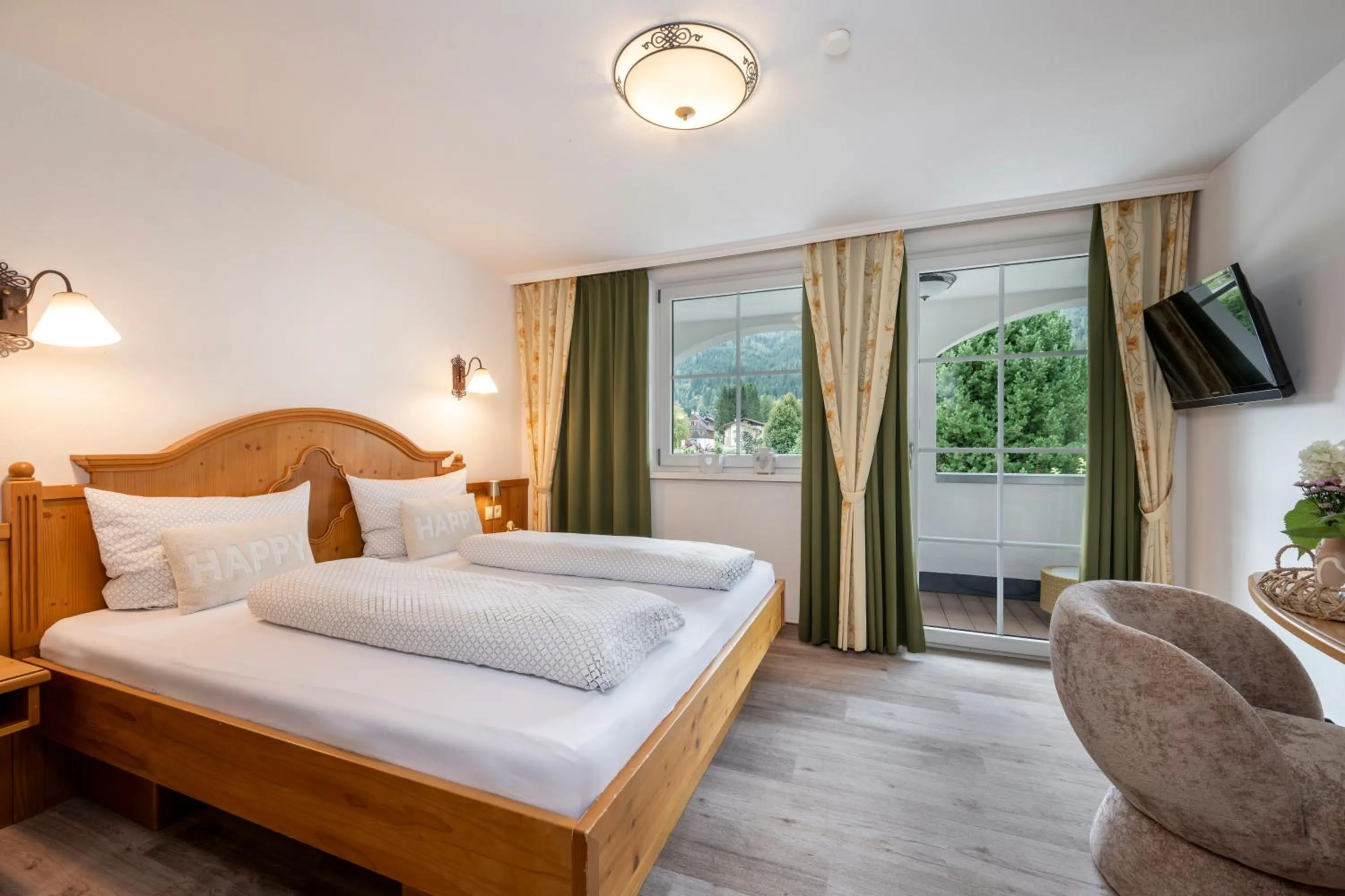 Bed in Hubengut Bed and Breakfast