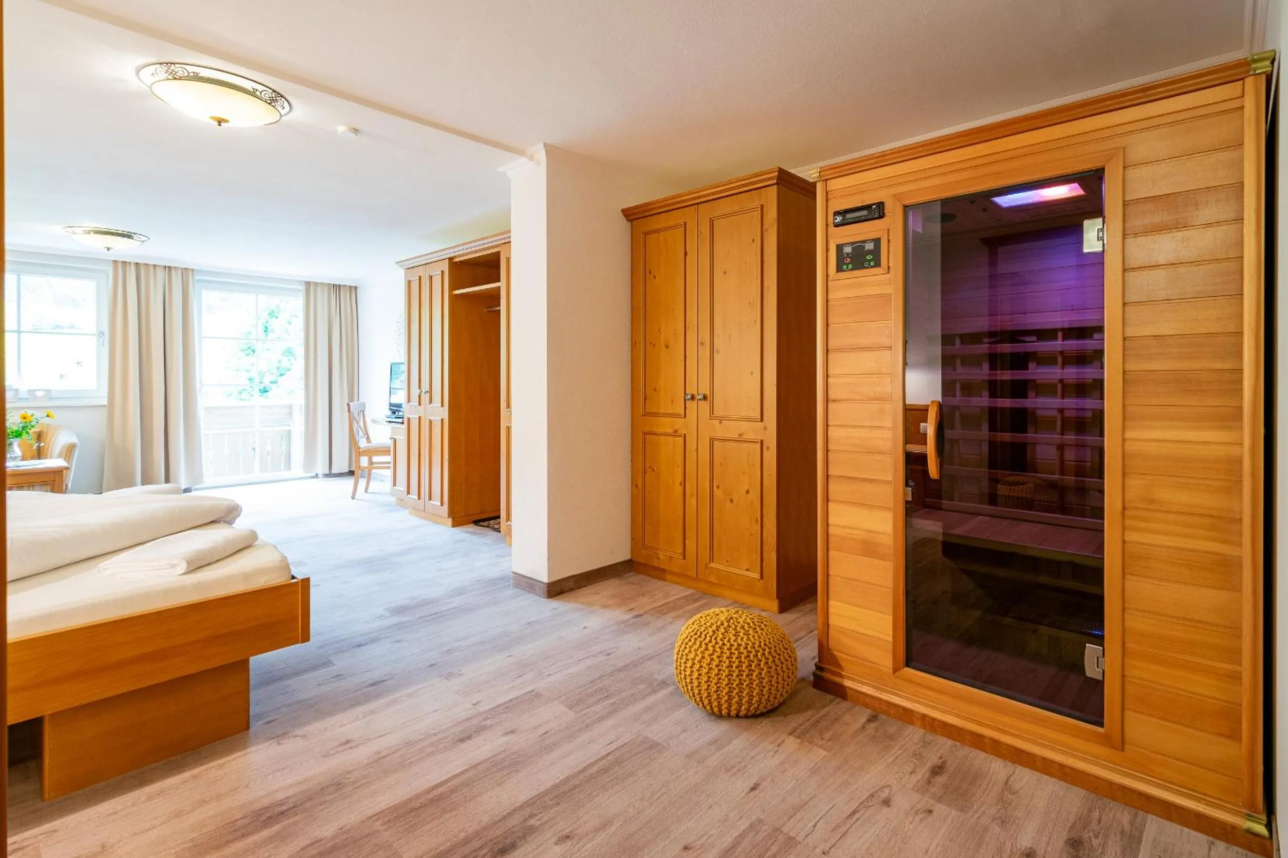 Bed in Hubengut Bed and Breakfast