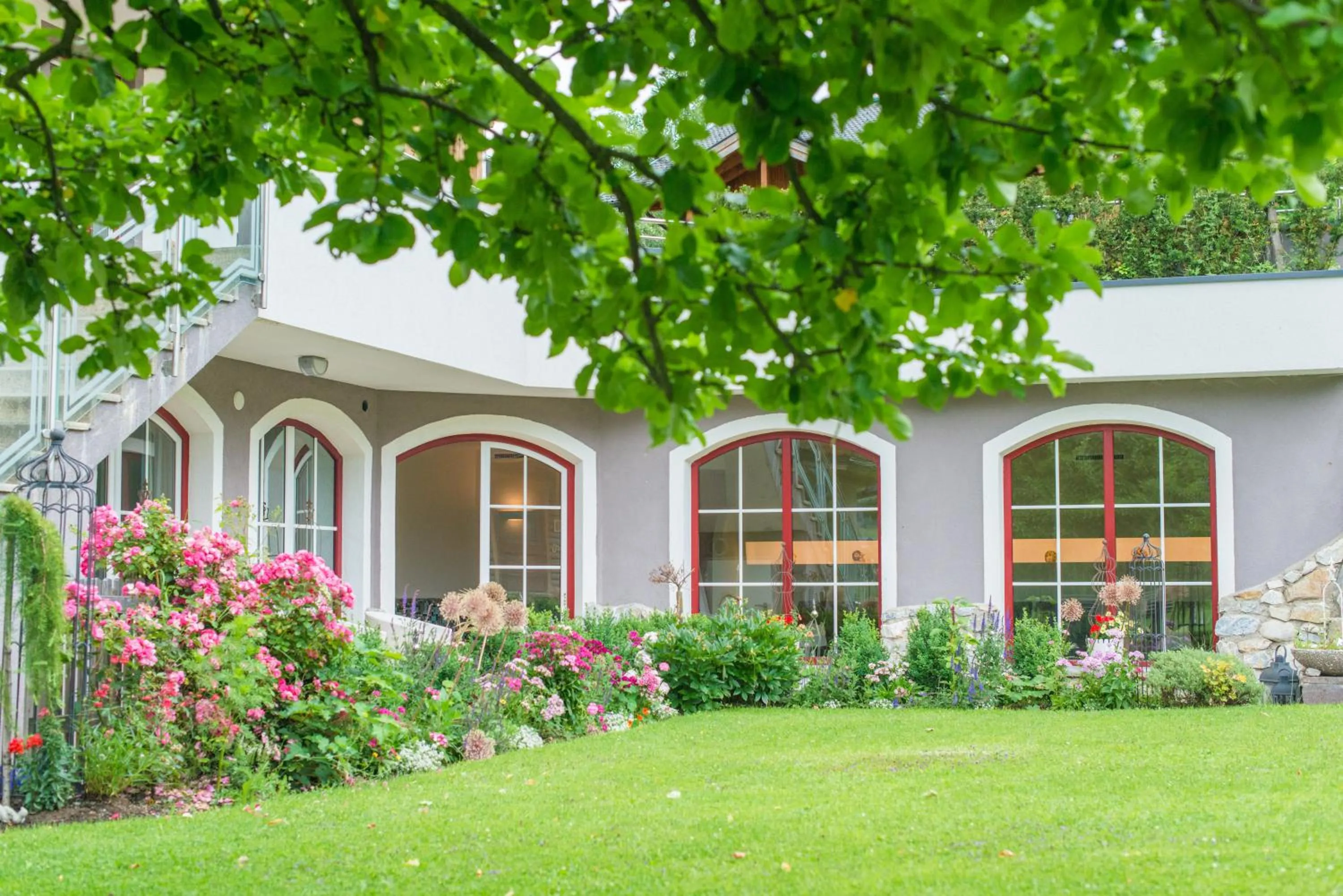 Garden in Hubengut Bed and Breakfast