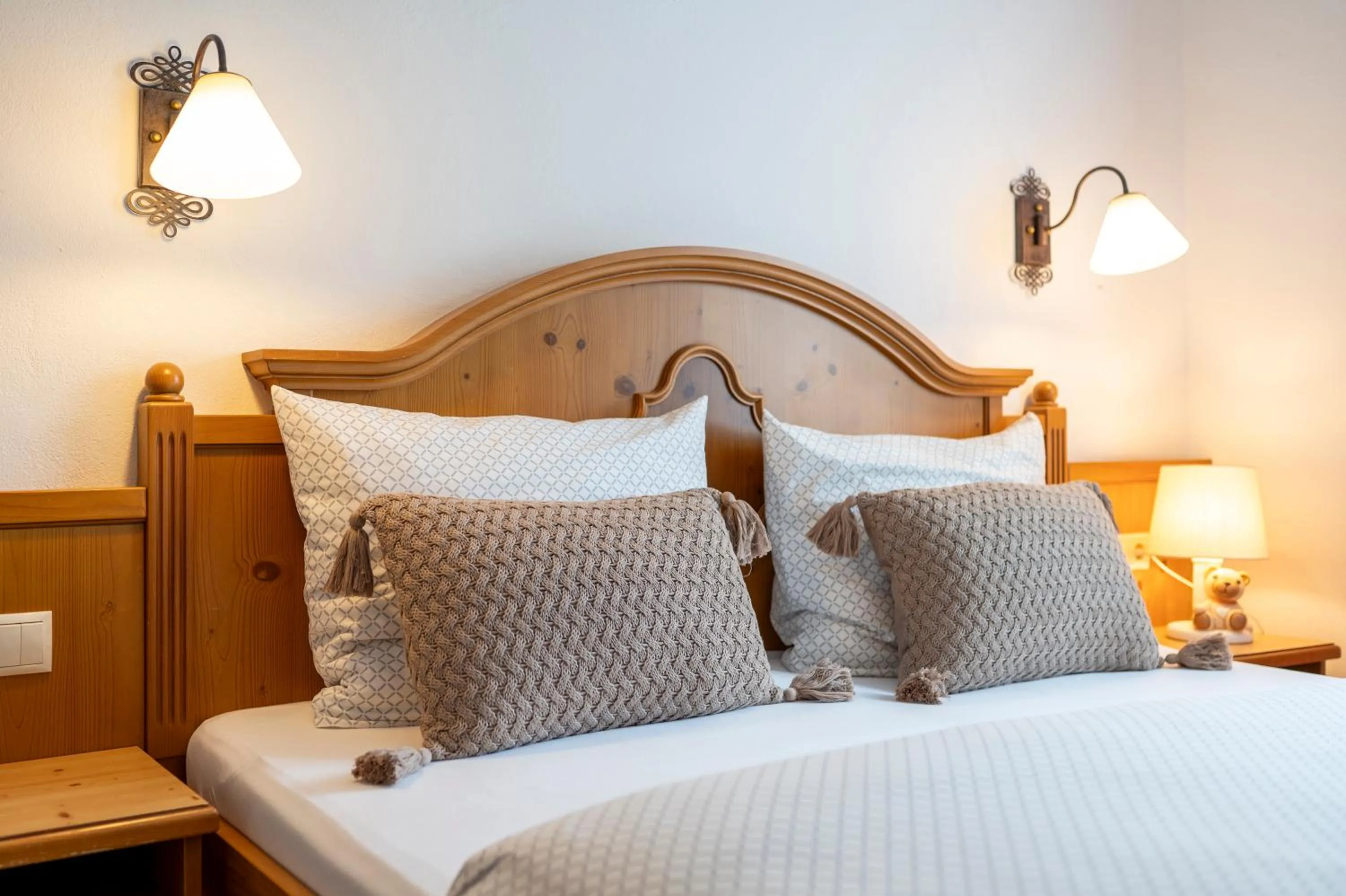 Bed in Hubengut Bed and Breakfast