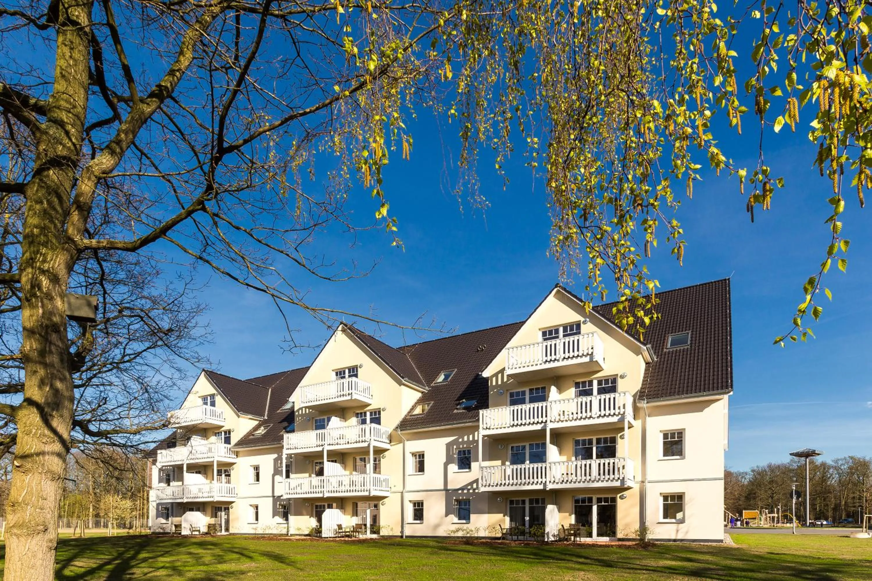 Facade/entrance in StrandResort Markgrafenheide