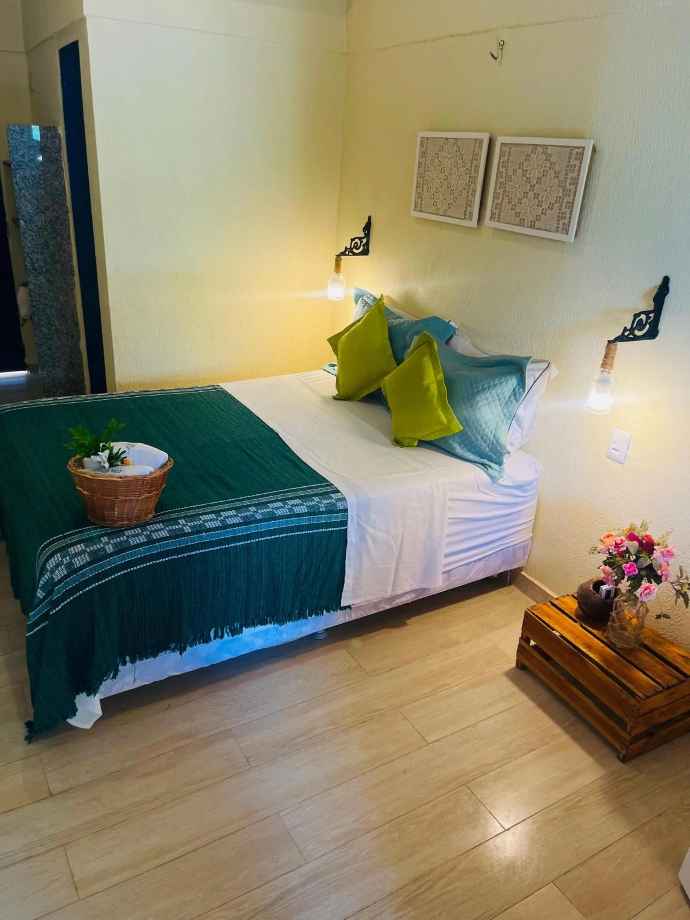 Photo of the whole room, Bed in Pousada Vila do Mar