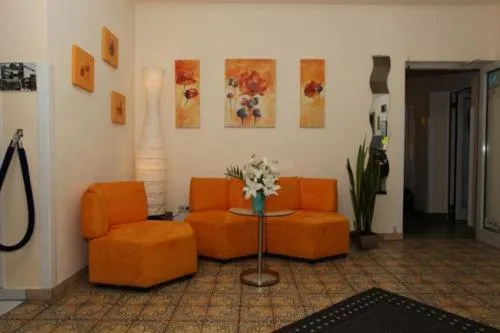 Lobby or reception in Stadt-gut-Hotel Siegboot