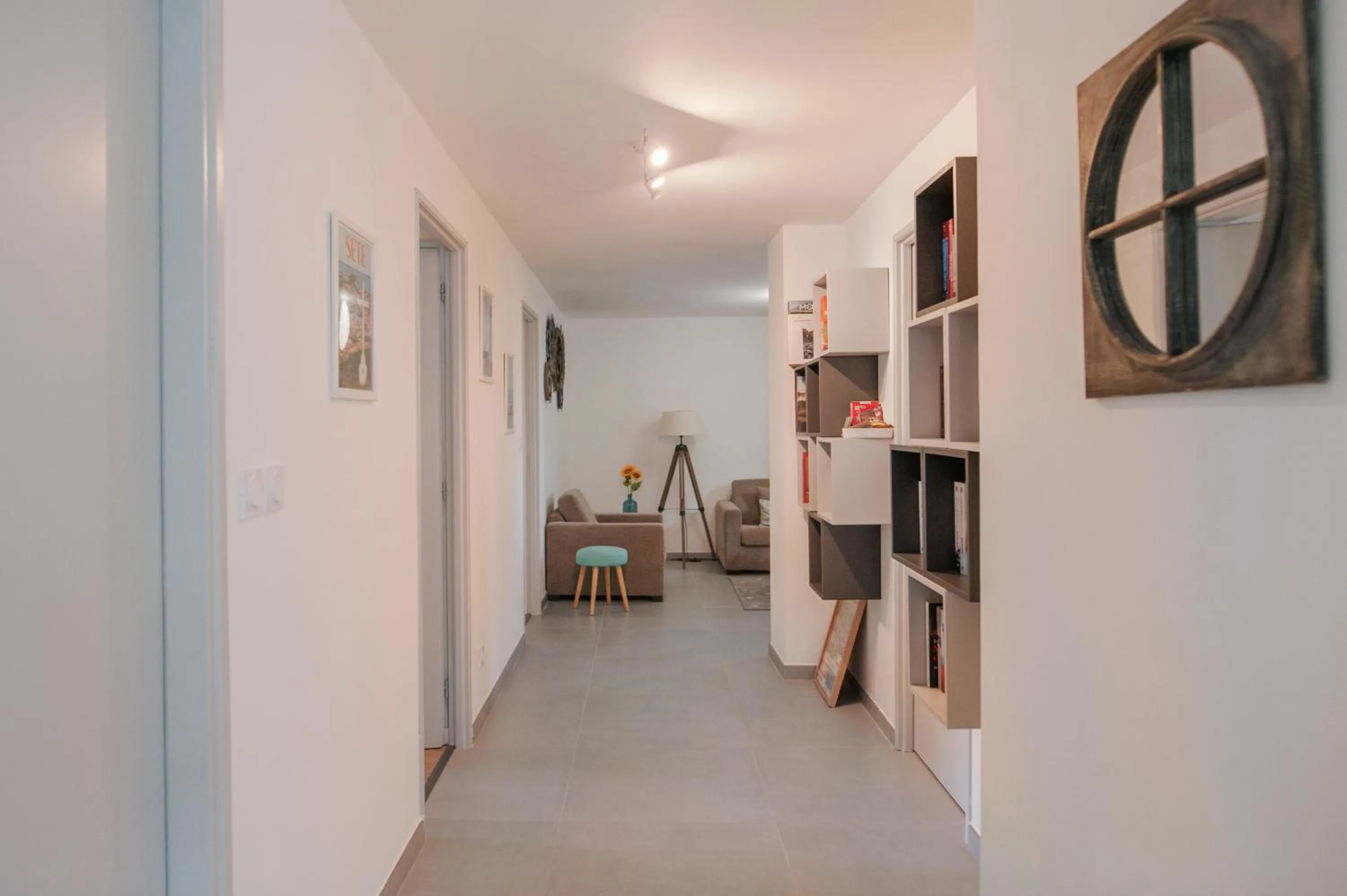 Living room in Le Solaret Famille