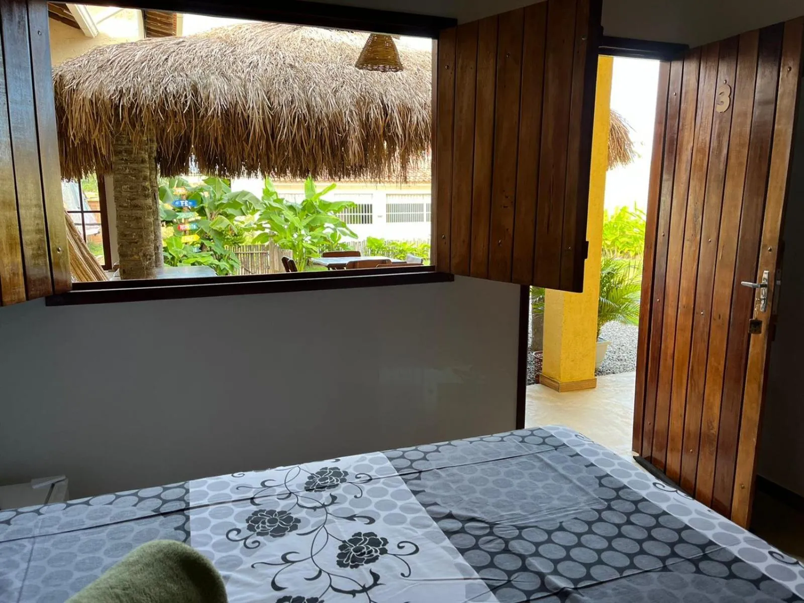 Bed in Pousada Milagres do Embaúba