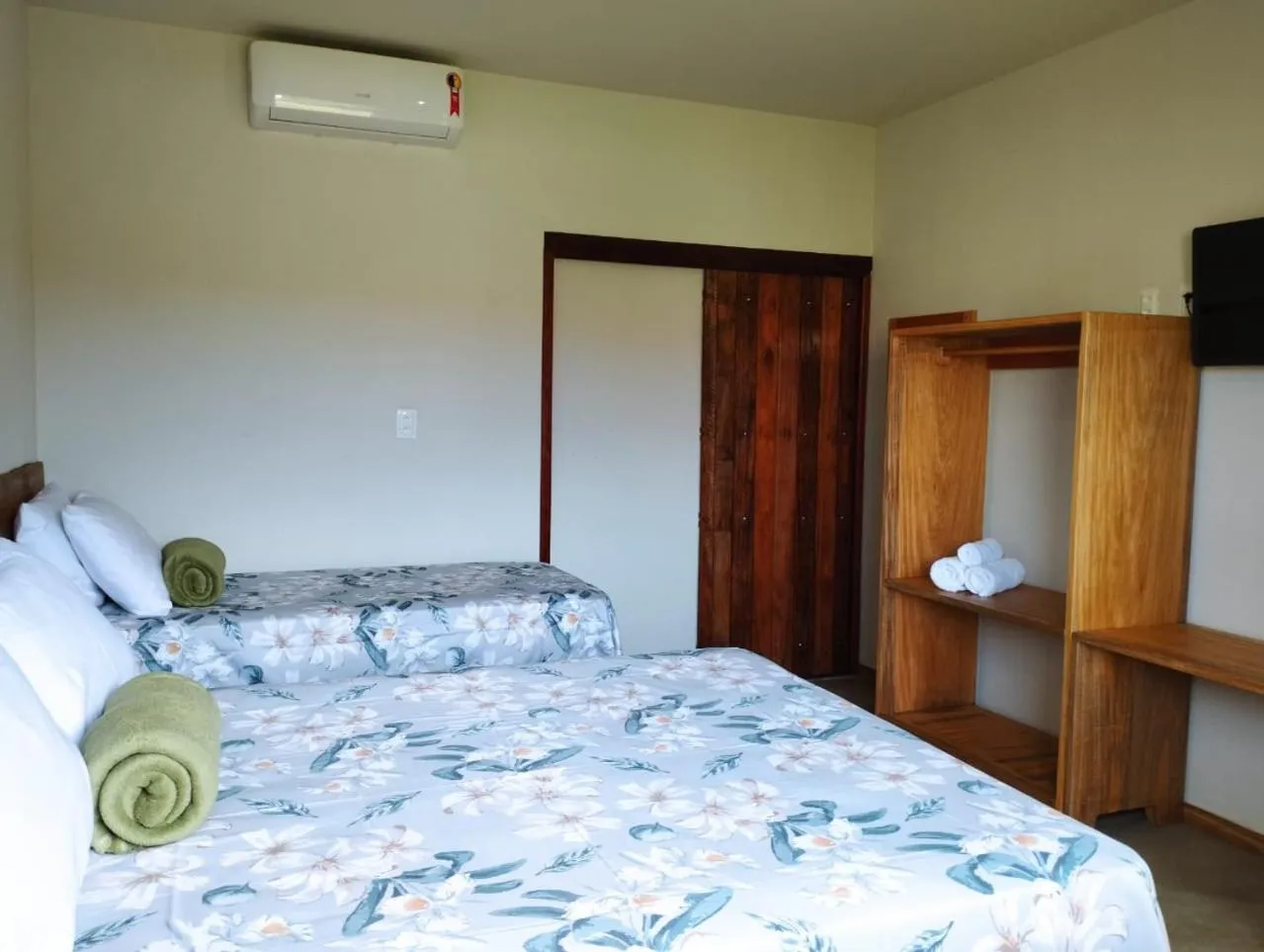 Bed in Pousada Milagres do Embaúba