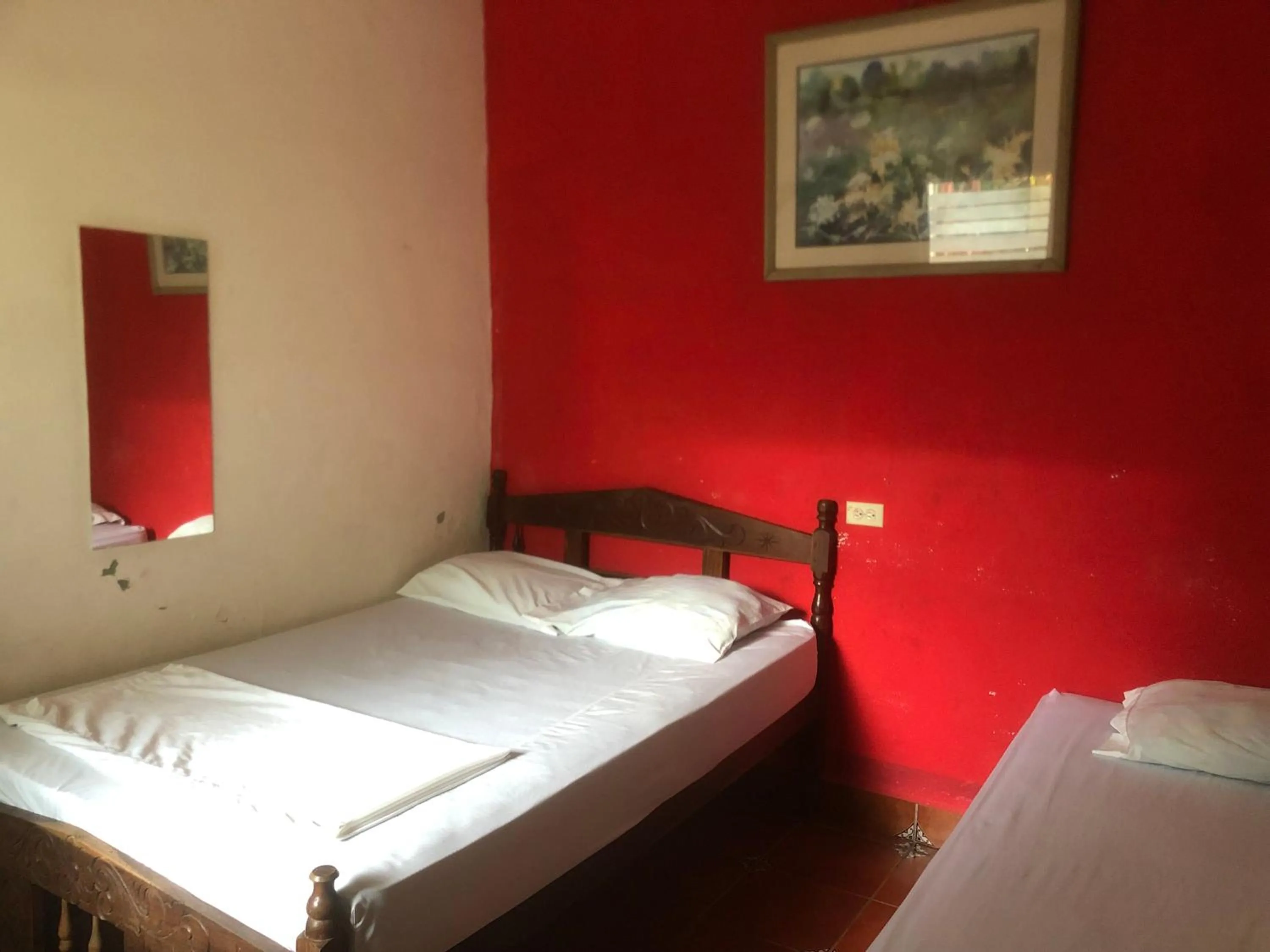 Bed in Hostal Vacaciones Nicas