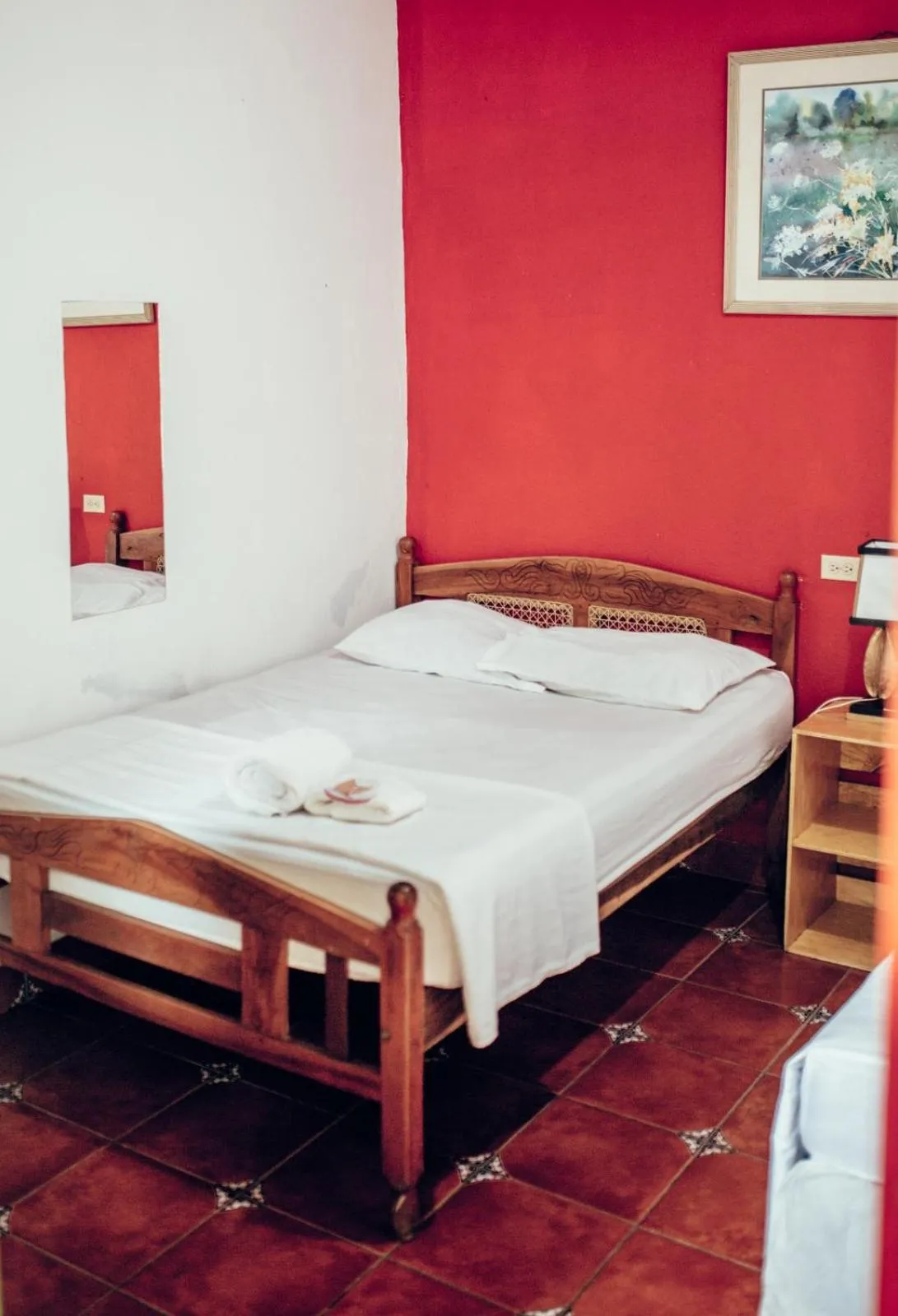 Bed in Hostal Vacaciones Nicas
