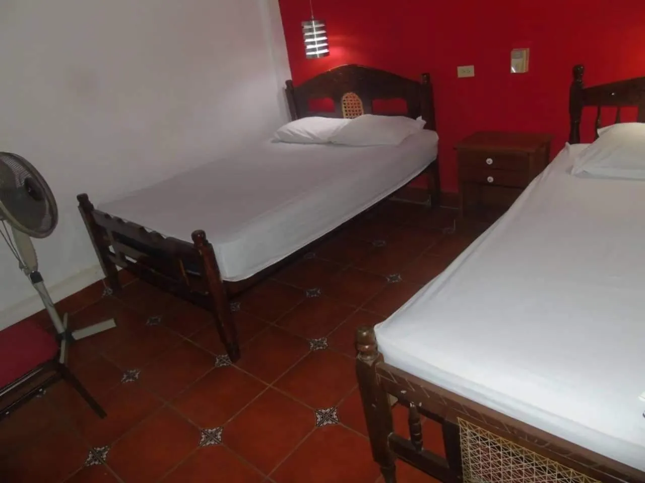 Bed in Hostal Vacaciones Nicas