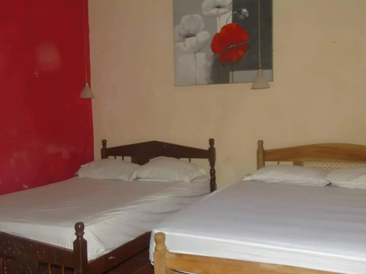 Bed in Hostal Vacaciones Nicas