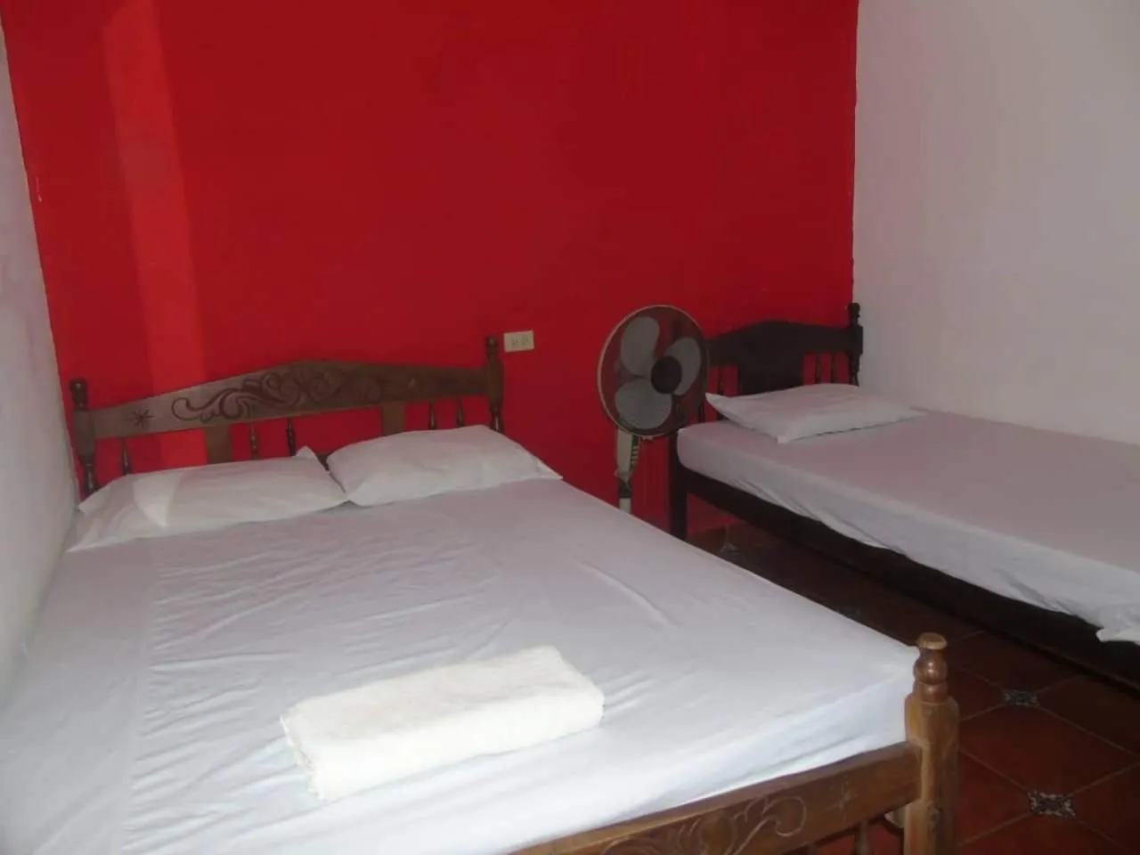 Bed in Hostal Vacaciones Nicas