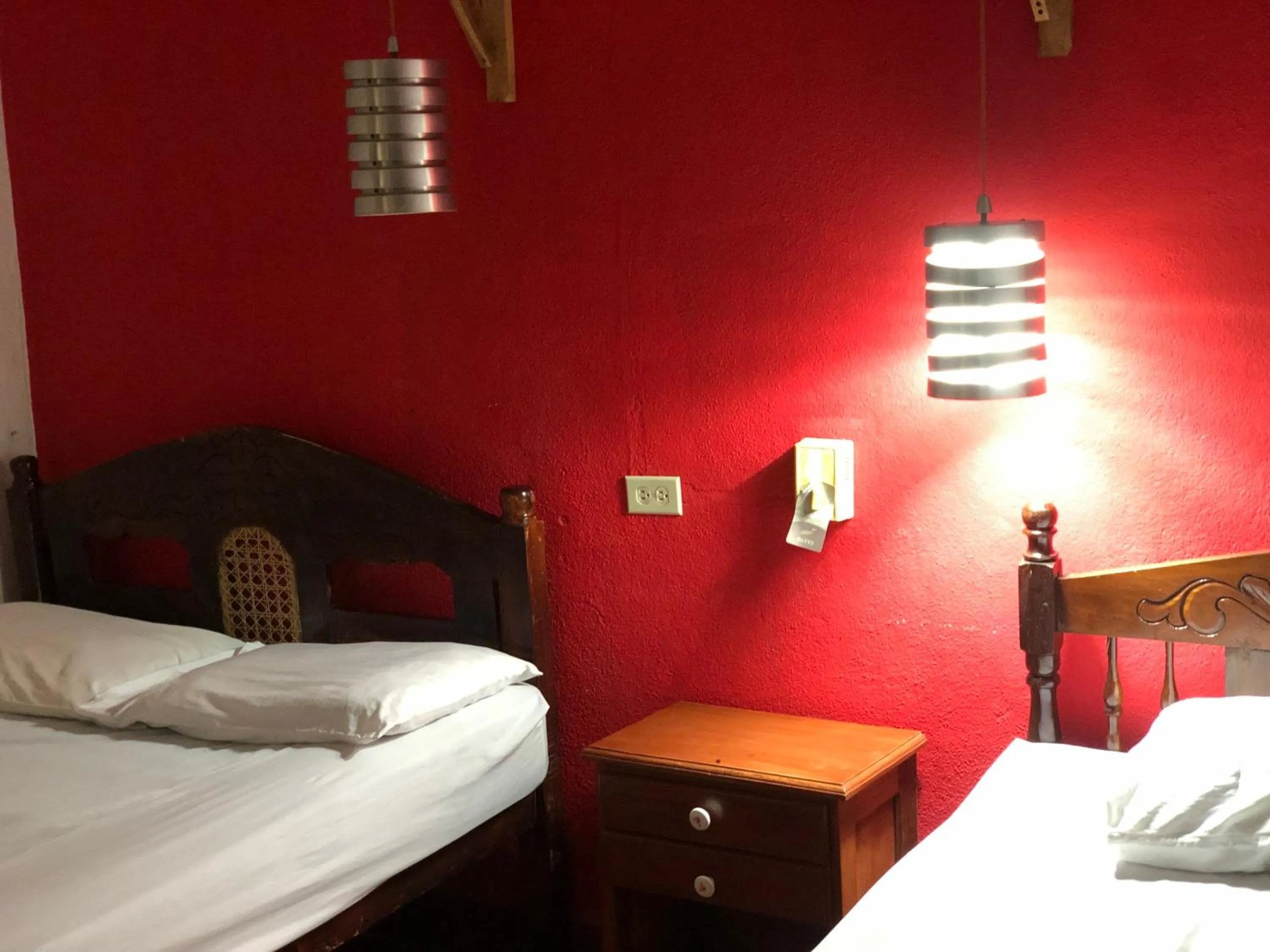 Bed in Hostal Vacaciones Nicas