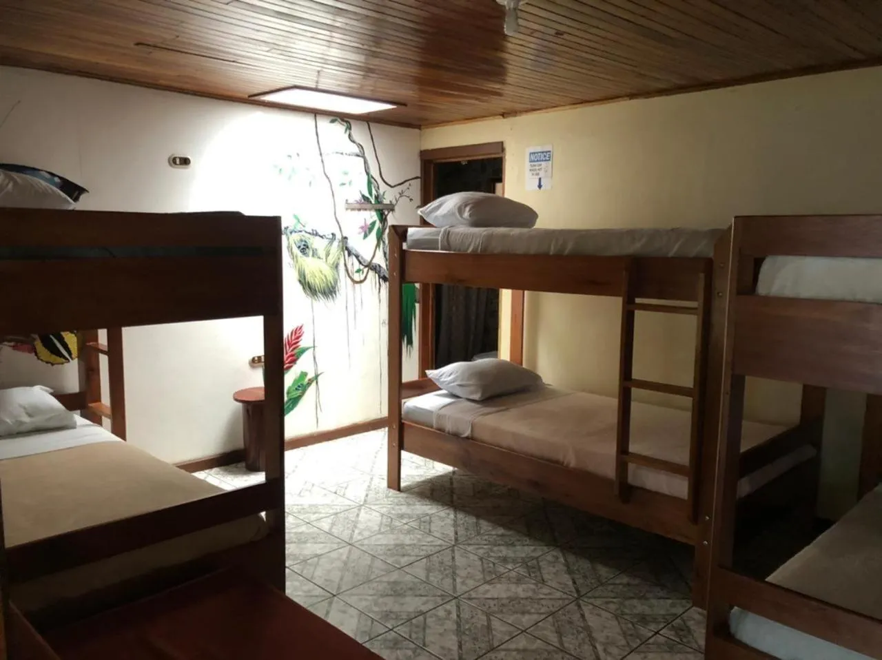 6-Bed Mixed Dormitory Room - single occupancy in Monteverde Monkey Hostel